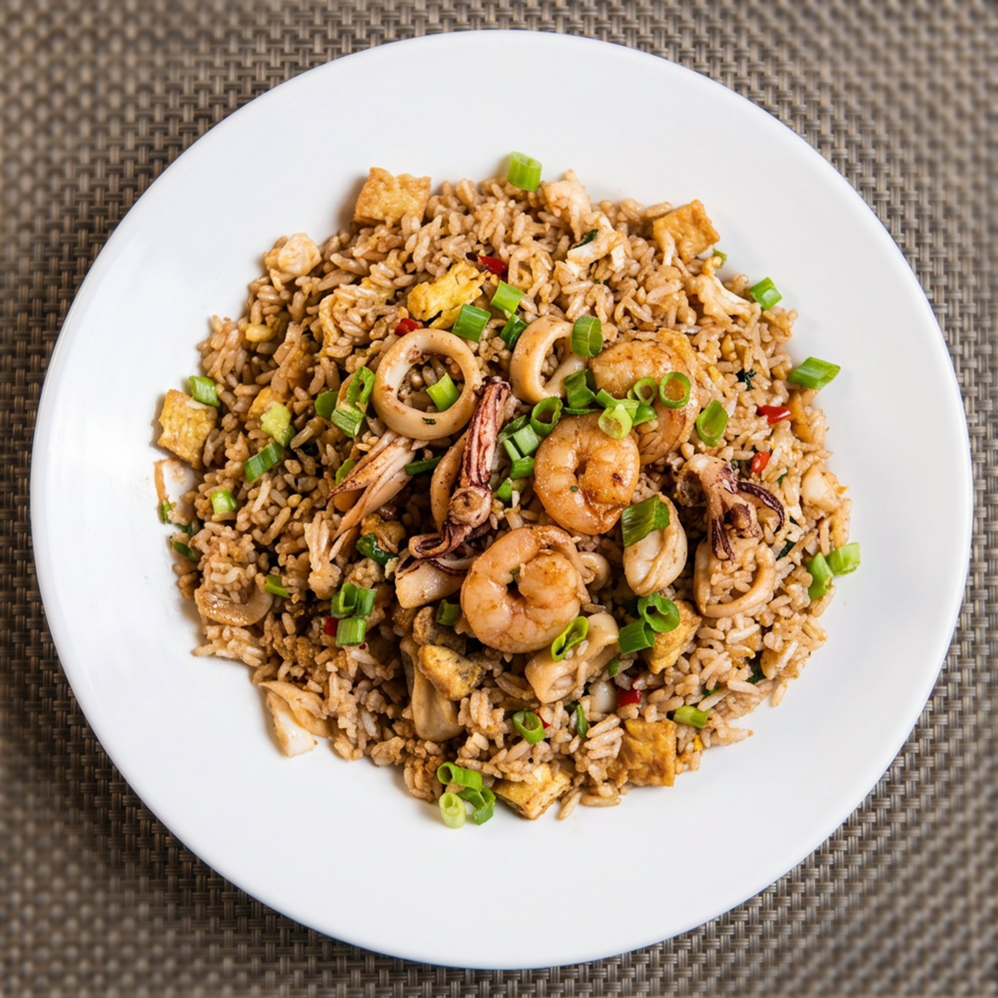 Hot Wok Jerk Rice with Shrimp
