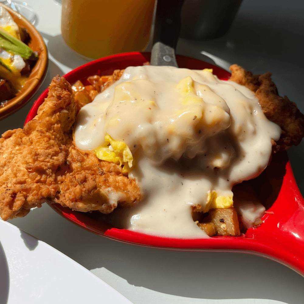Chicken-Fried Chicken Skillet