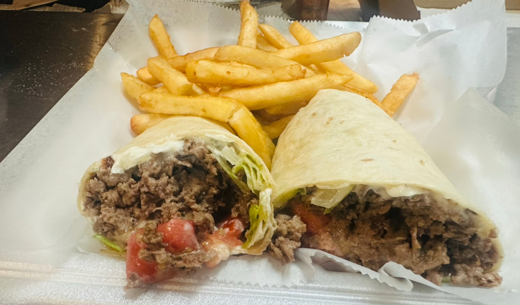 Cheesesteak Hoagie Wrap