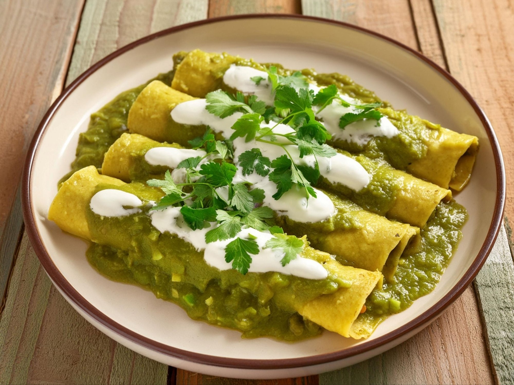 Enchiladas Verdes