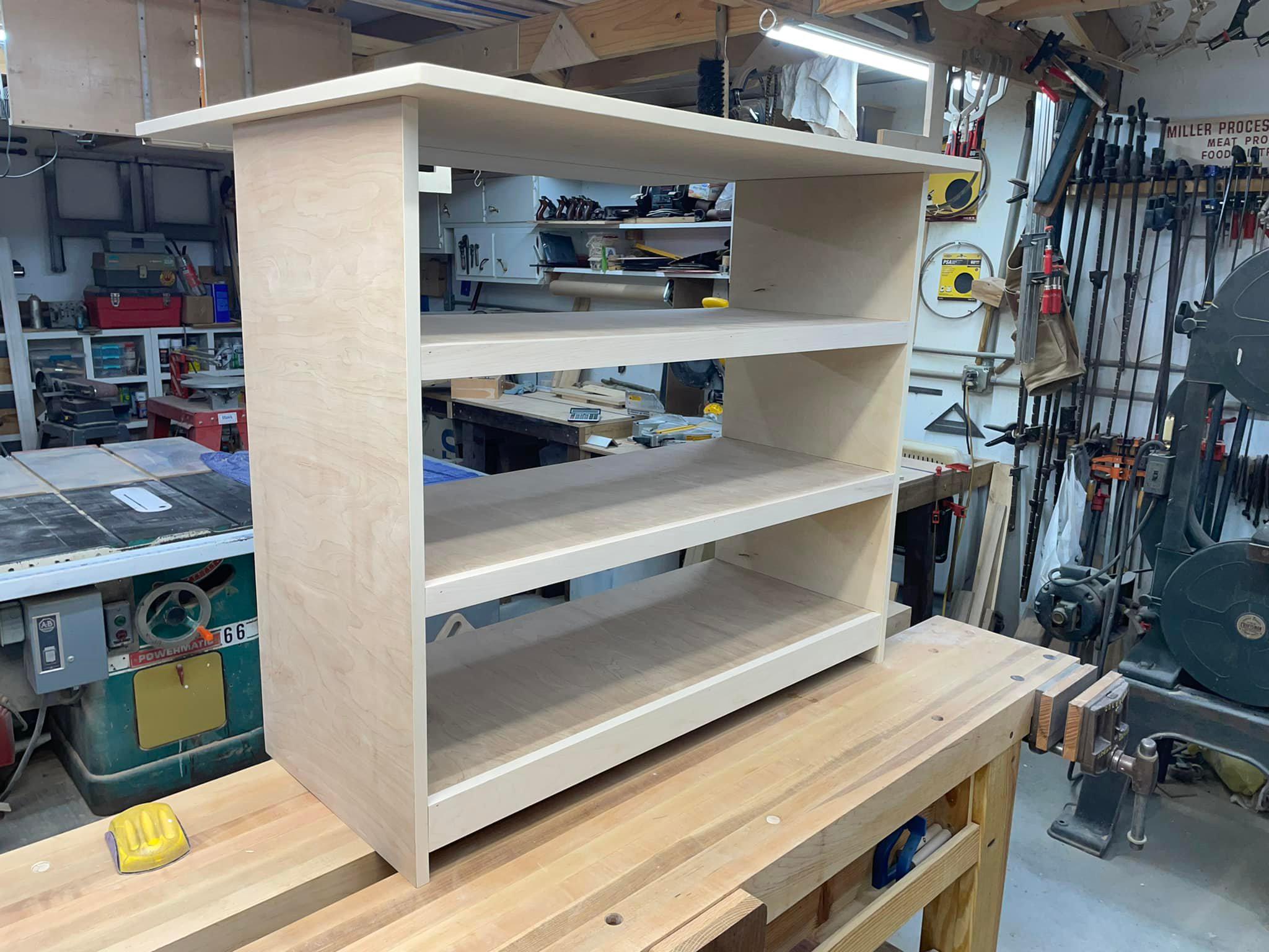 Custom Laundry cabinet built in New Albany Indiana