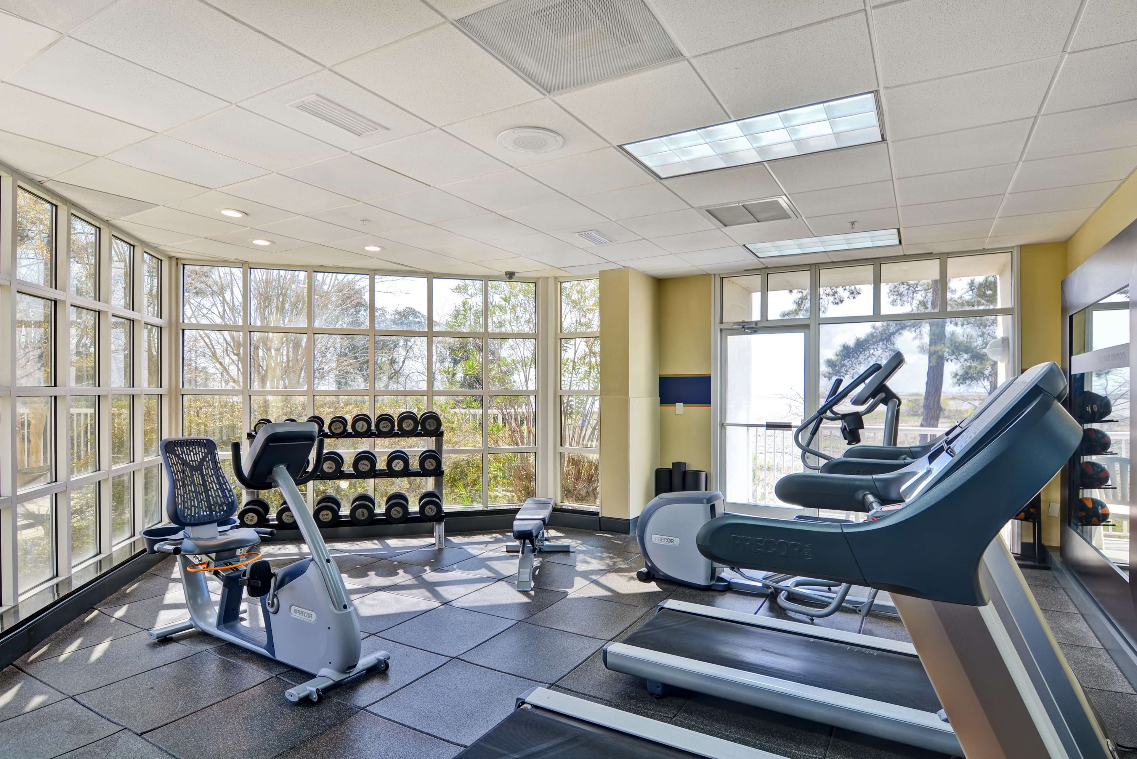 Health club  fitness center  gym