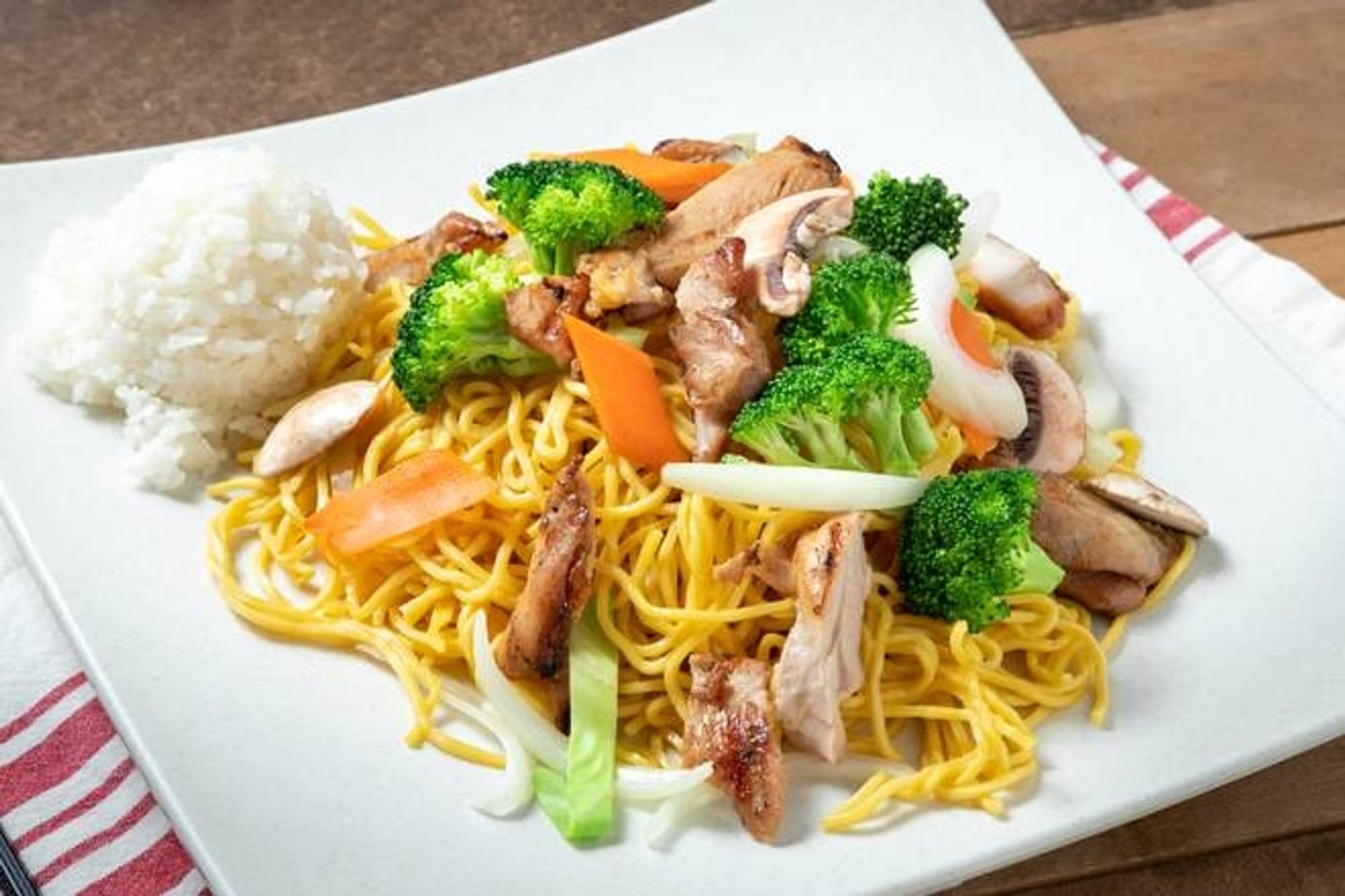 Chicken Yakisoba