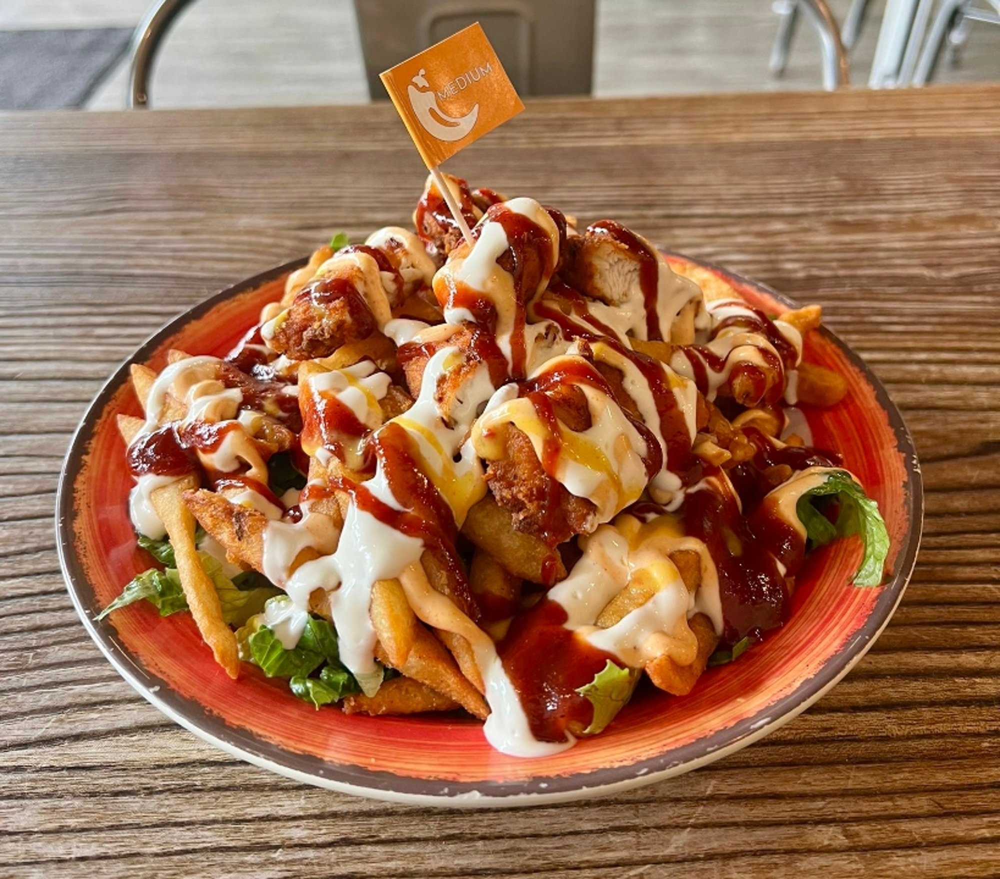 Fusion Fry Bowl-Paneer
