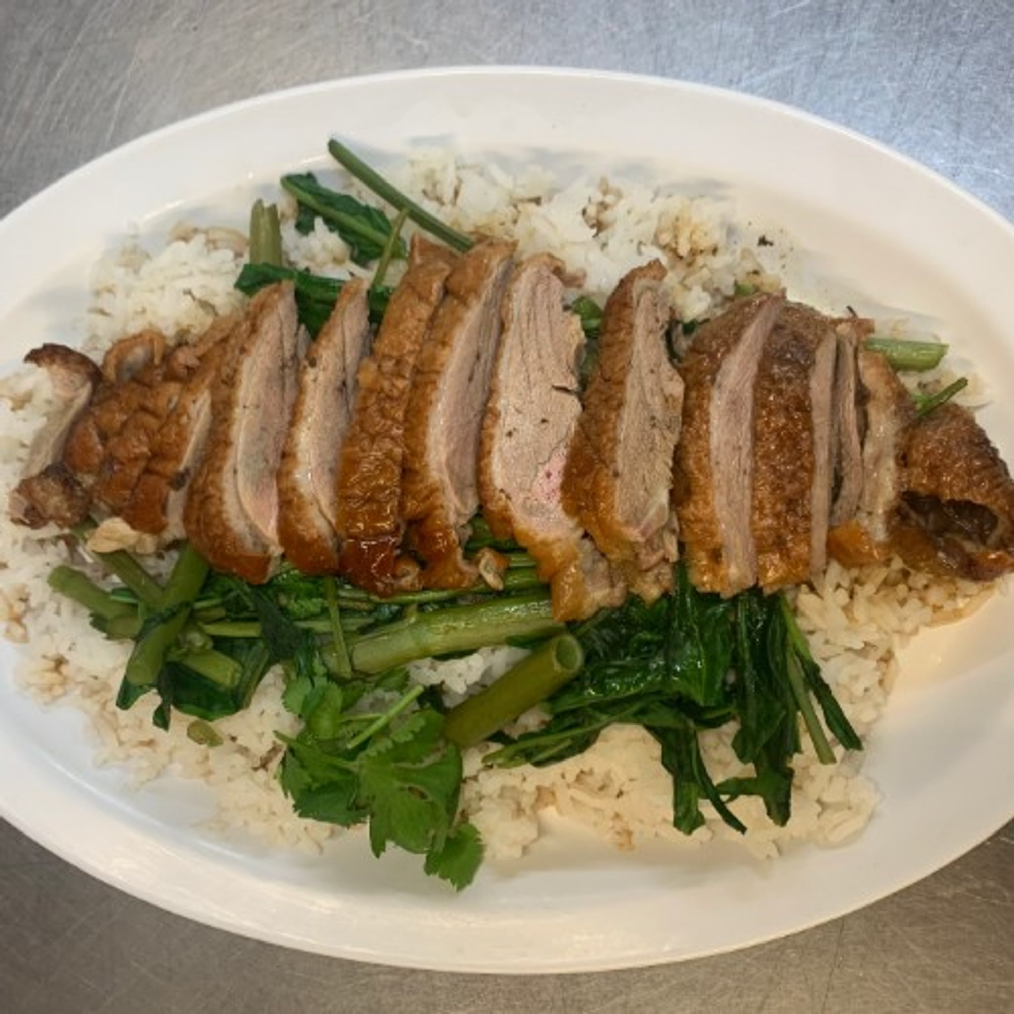 Roast Duck over Rice