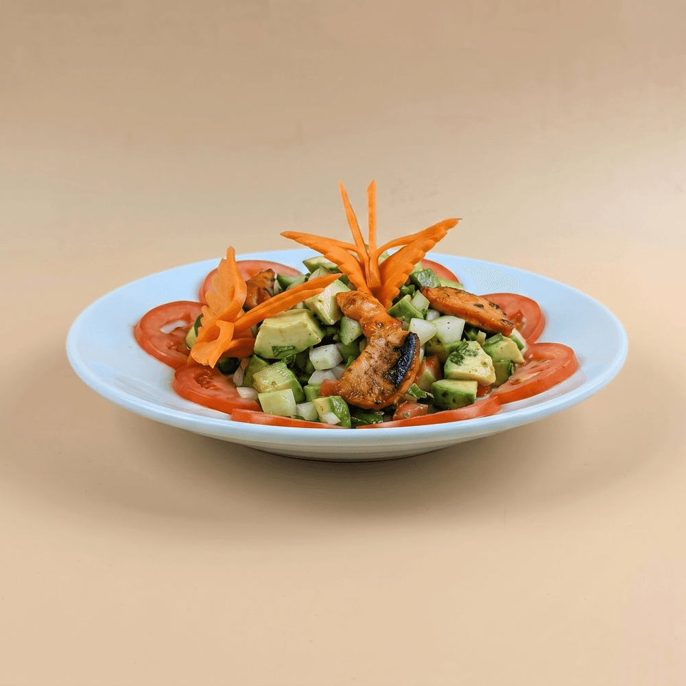 Avocado and Chicken Tikka Salad