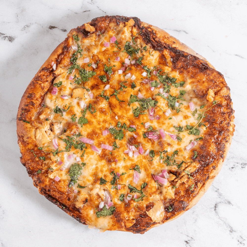 New California B.B.Q. Chicken Pizza