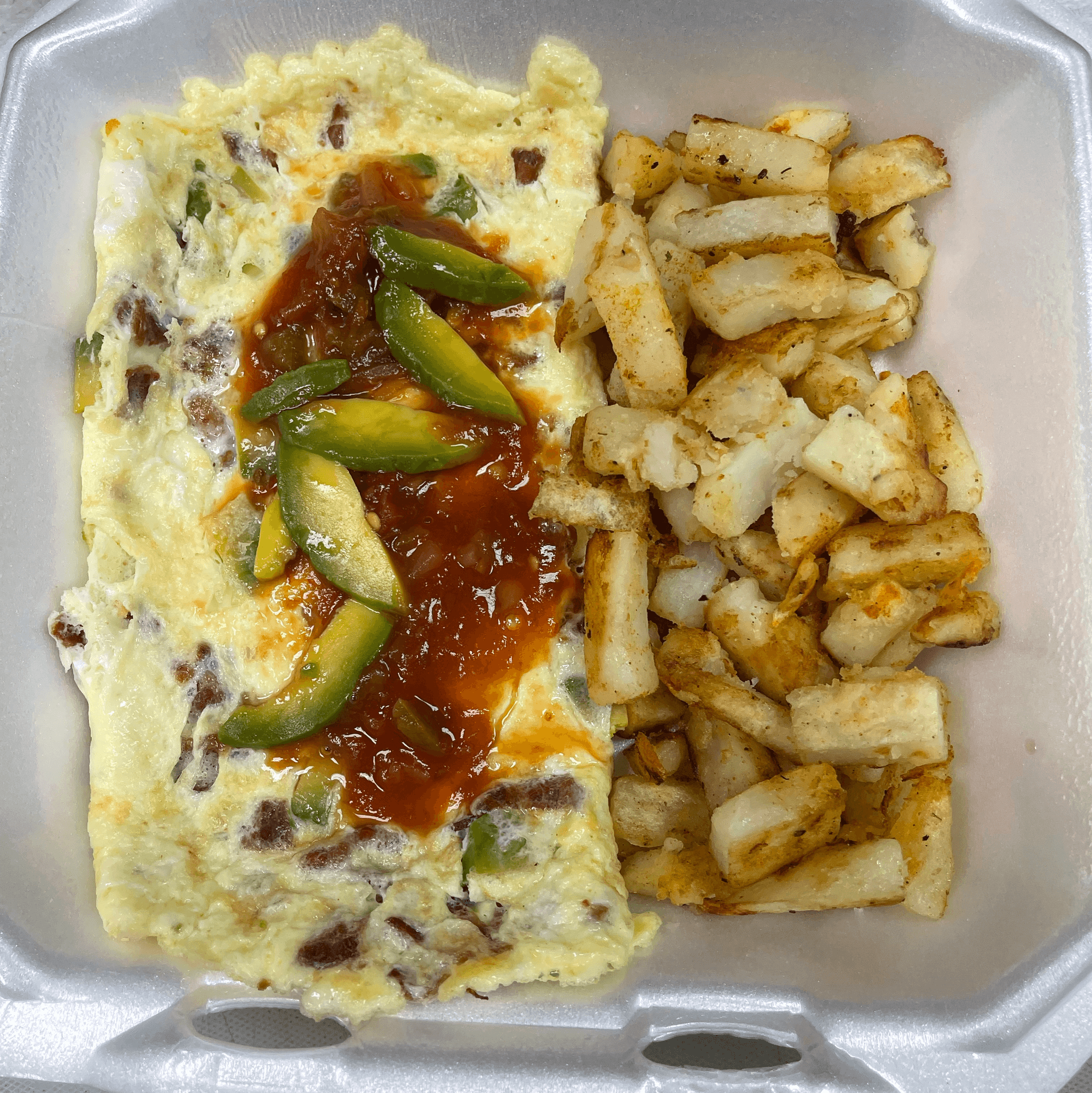 The Avocado Omelette