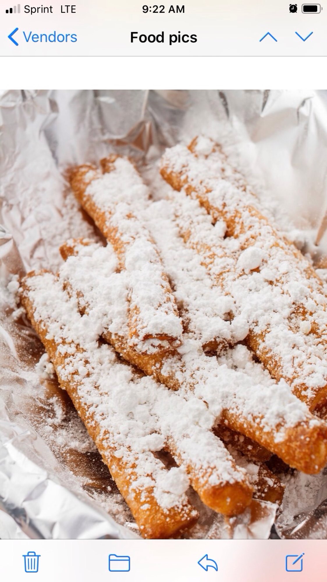 Funnel Cake Fries