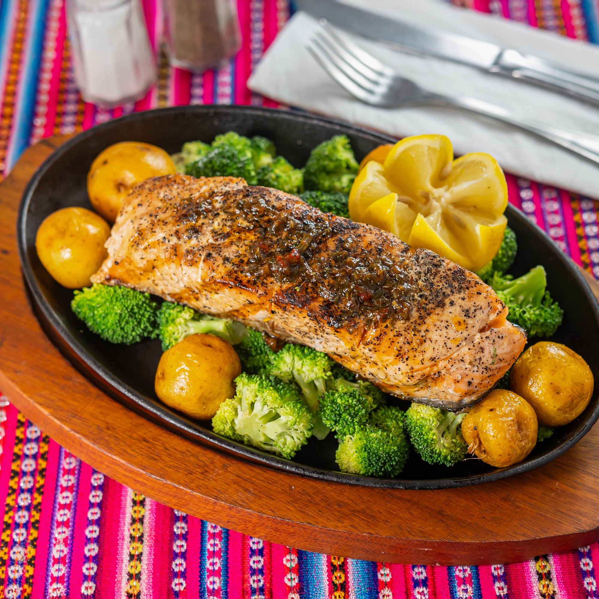 Grilled Salmon