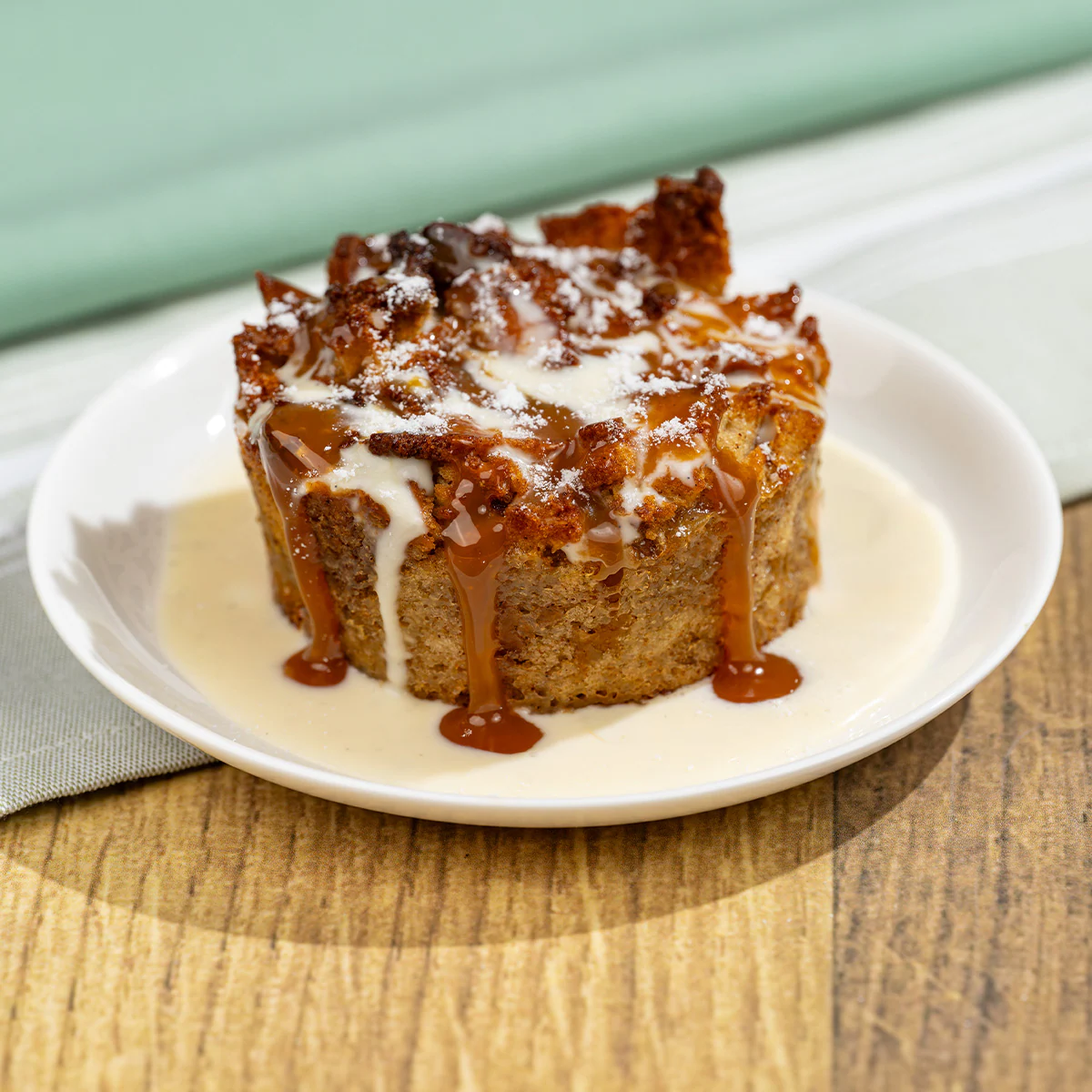 Pretzel Bread Pudding 