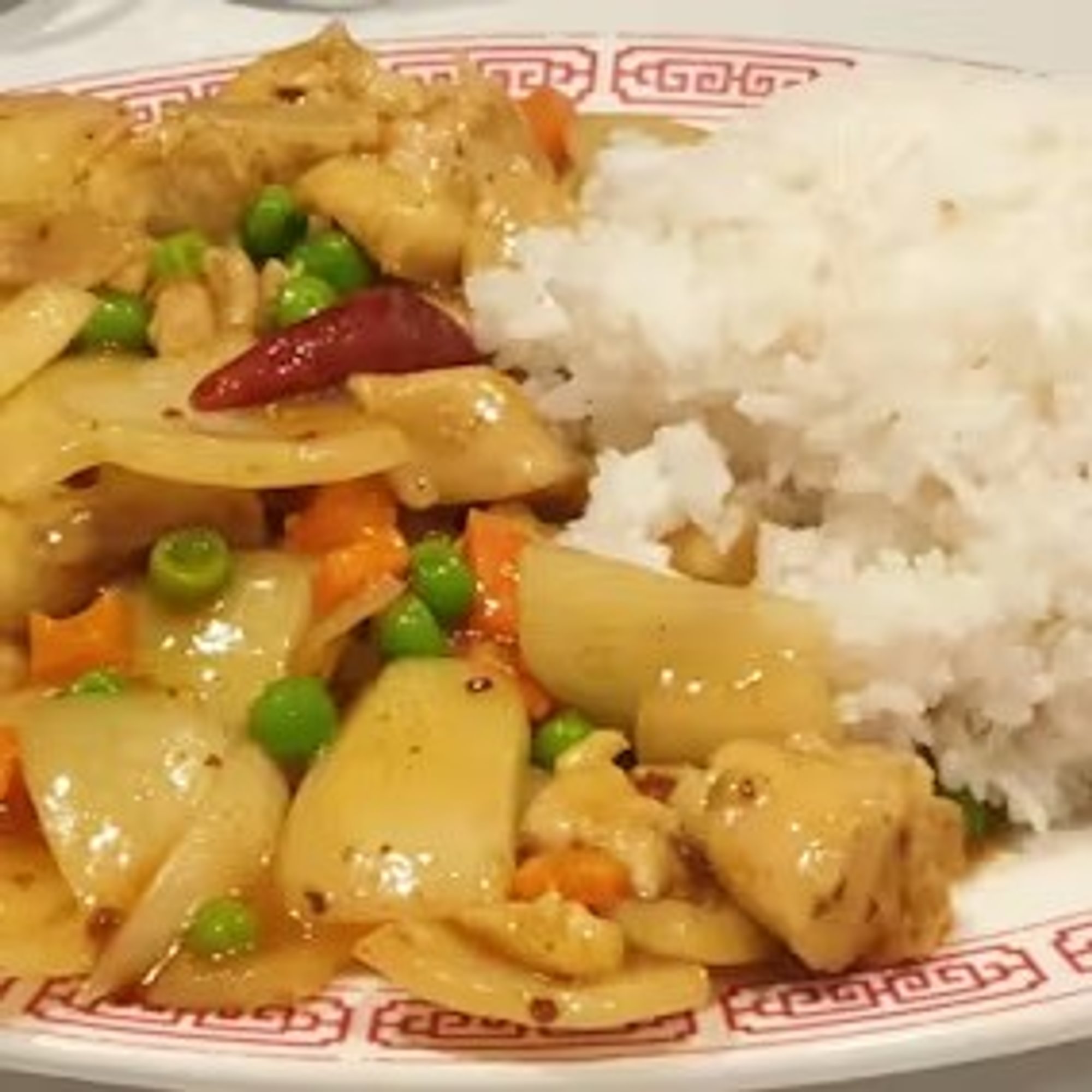 Lunch #6 Curry Chicken / 午餐 咖喱雞飯