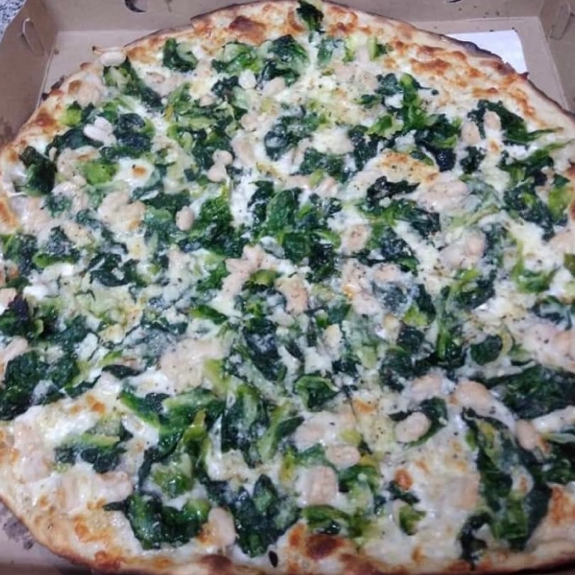 White Escarole & Beans Pizza (Small)