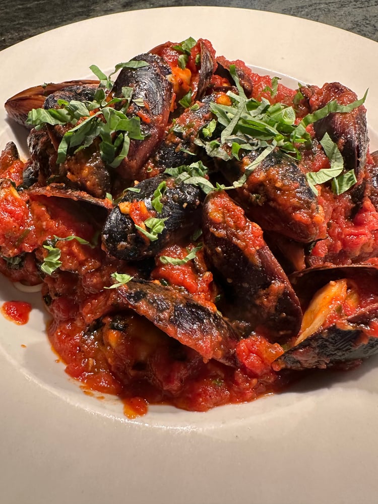Mussels Siciliana