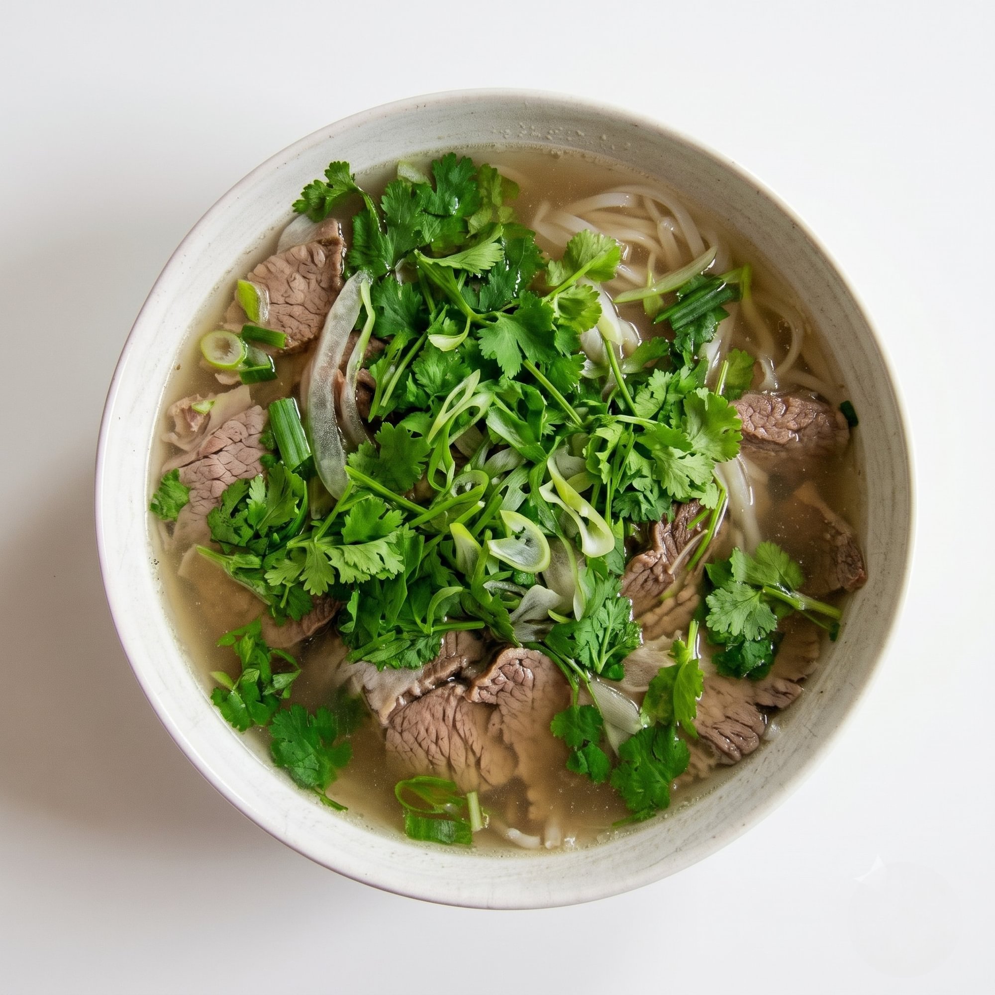 Noodle Soup with Beef Flank