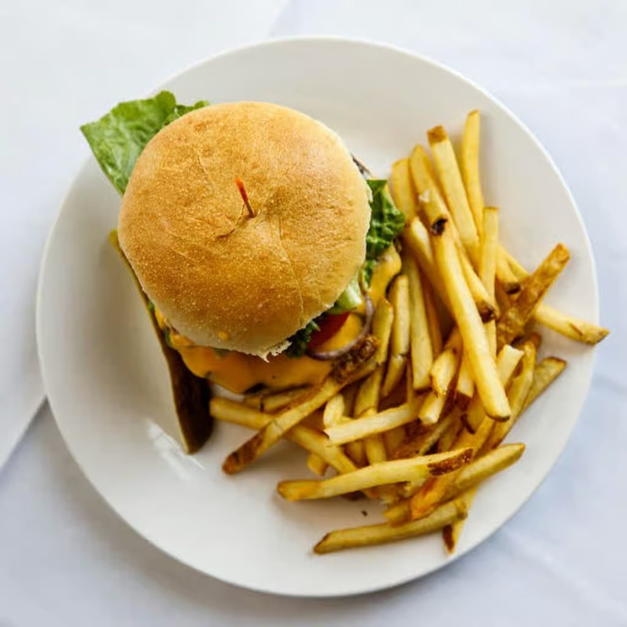 Portobello Swiss Burger