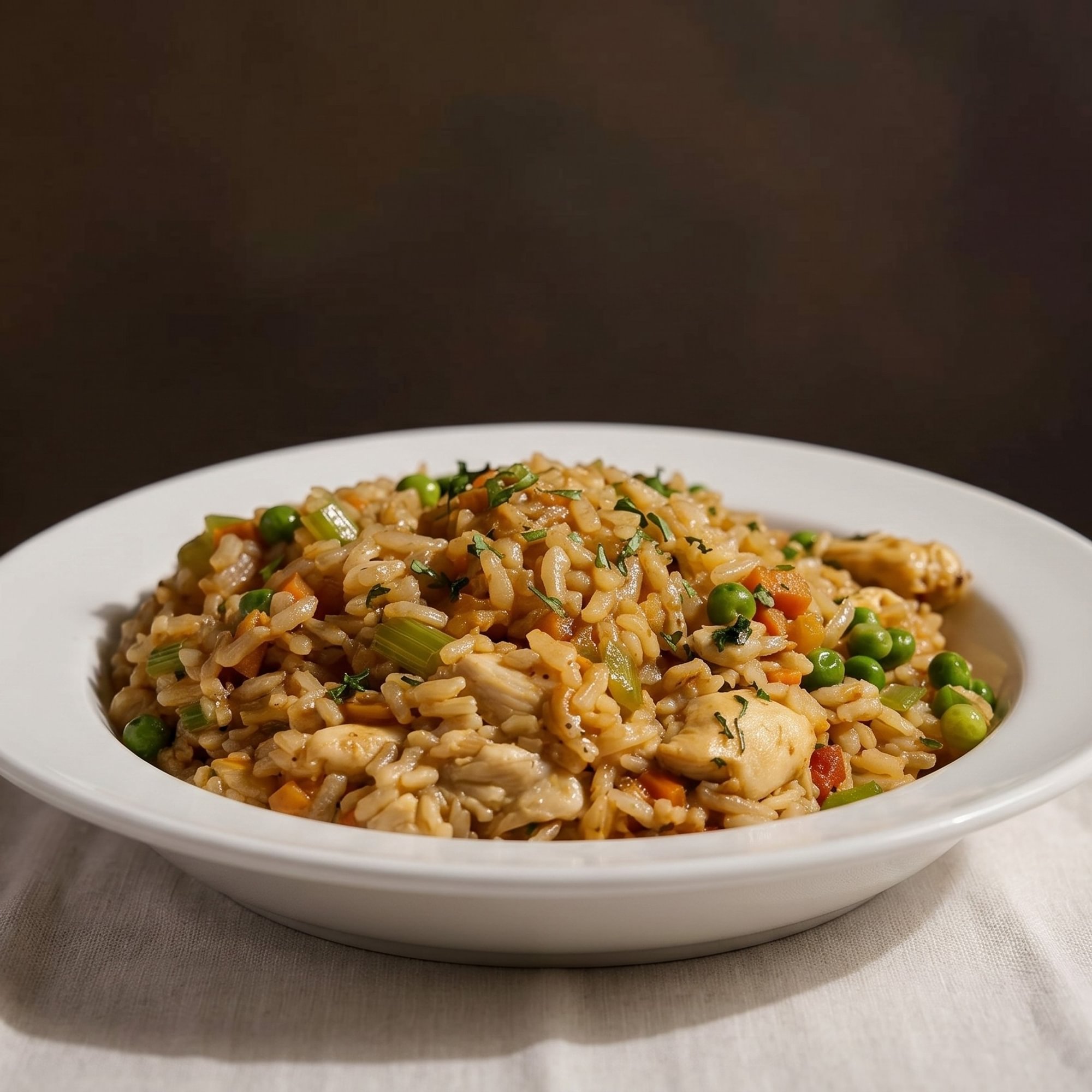 Risotto Pollo e Piselli