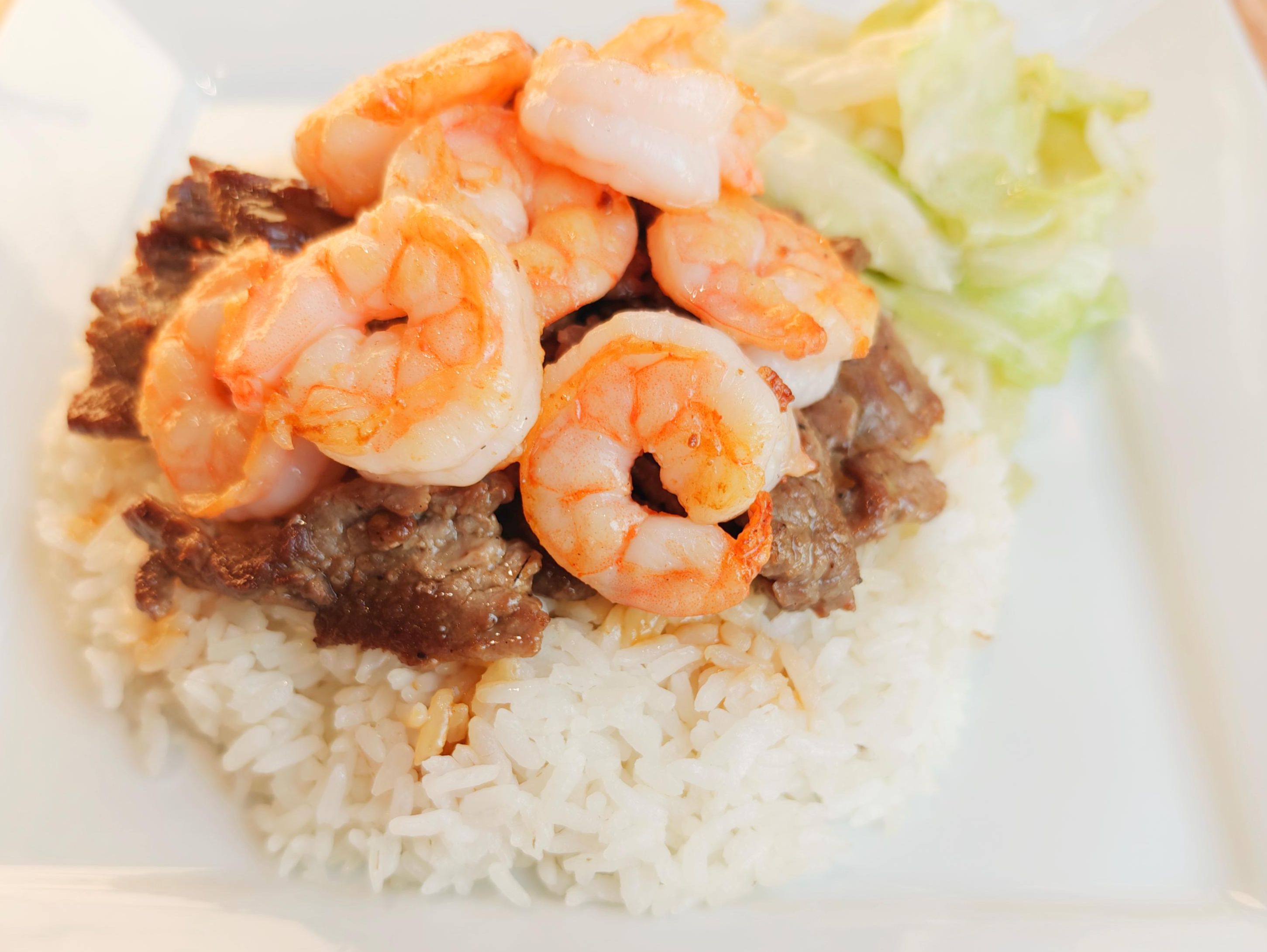 Beef Shrimp Teriyaki