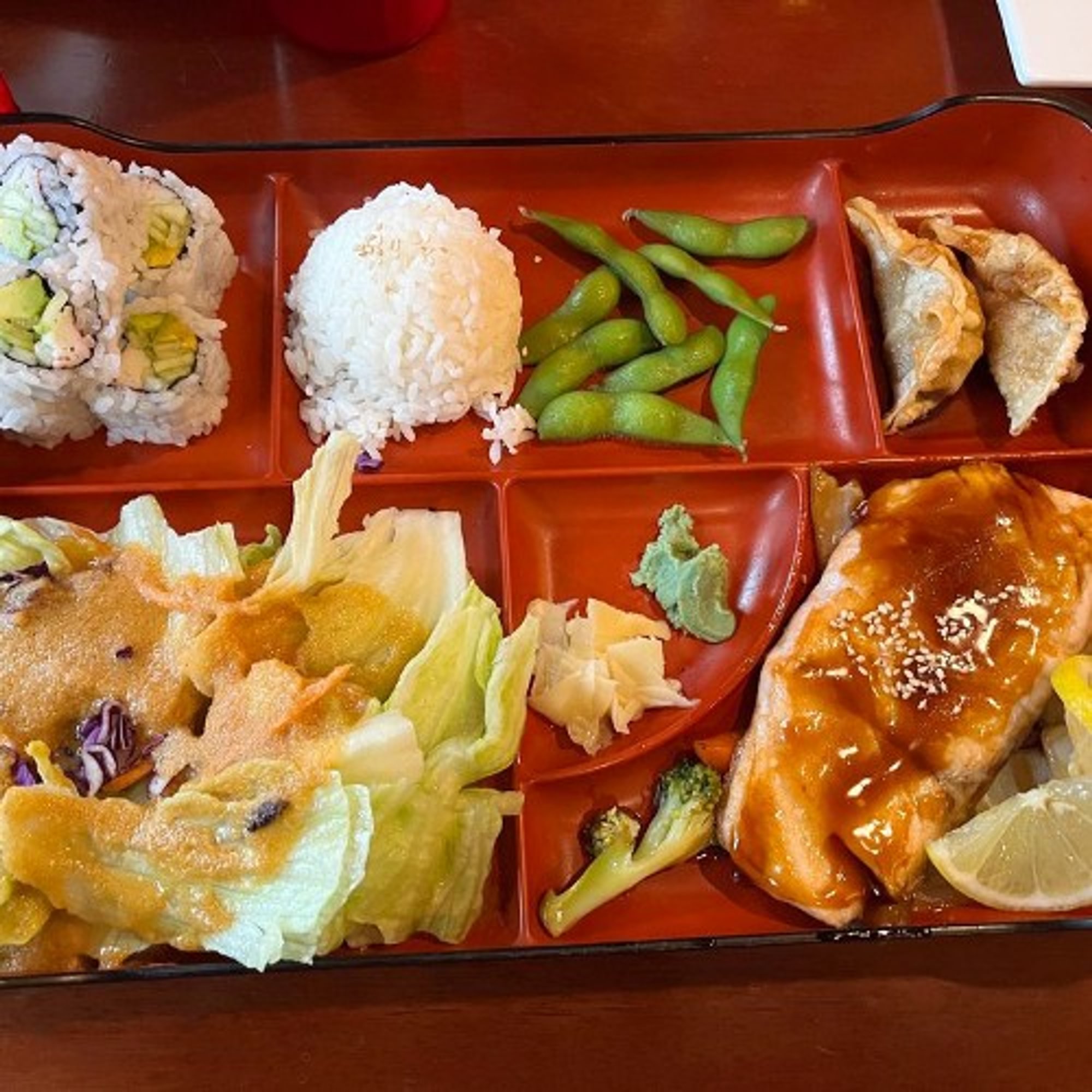 Salmon Teriyaki Box