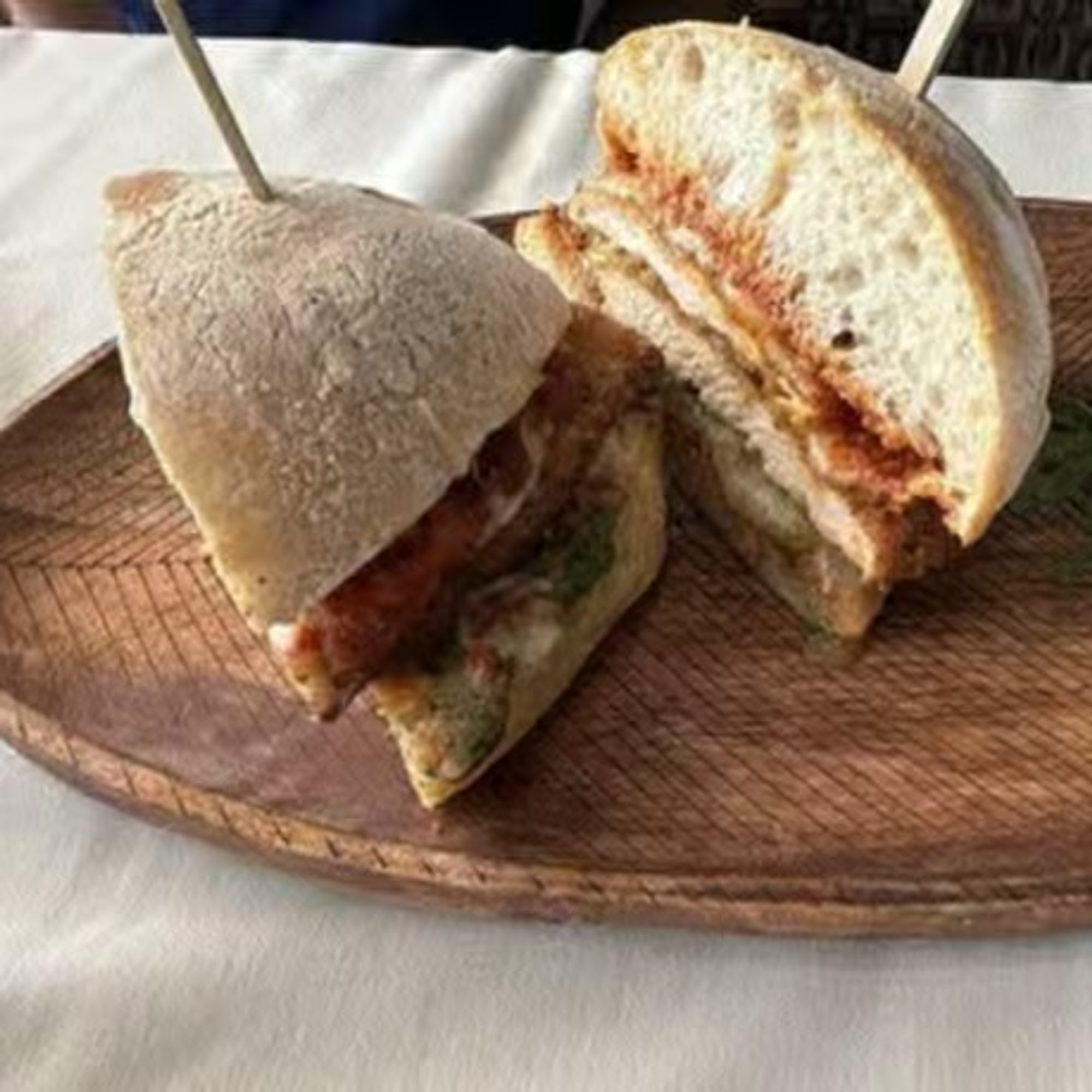 Chicken Parmigiana Sandwich