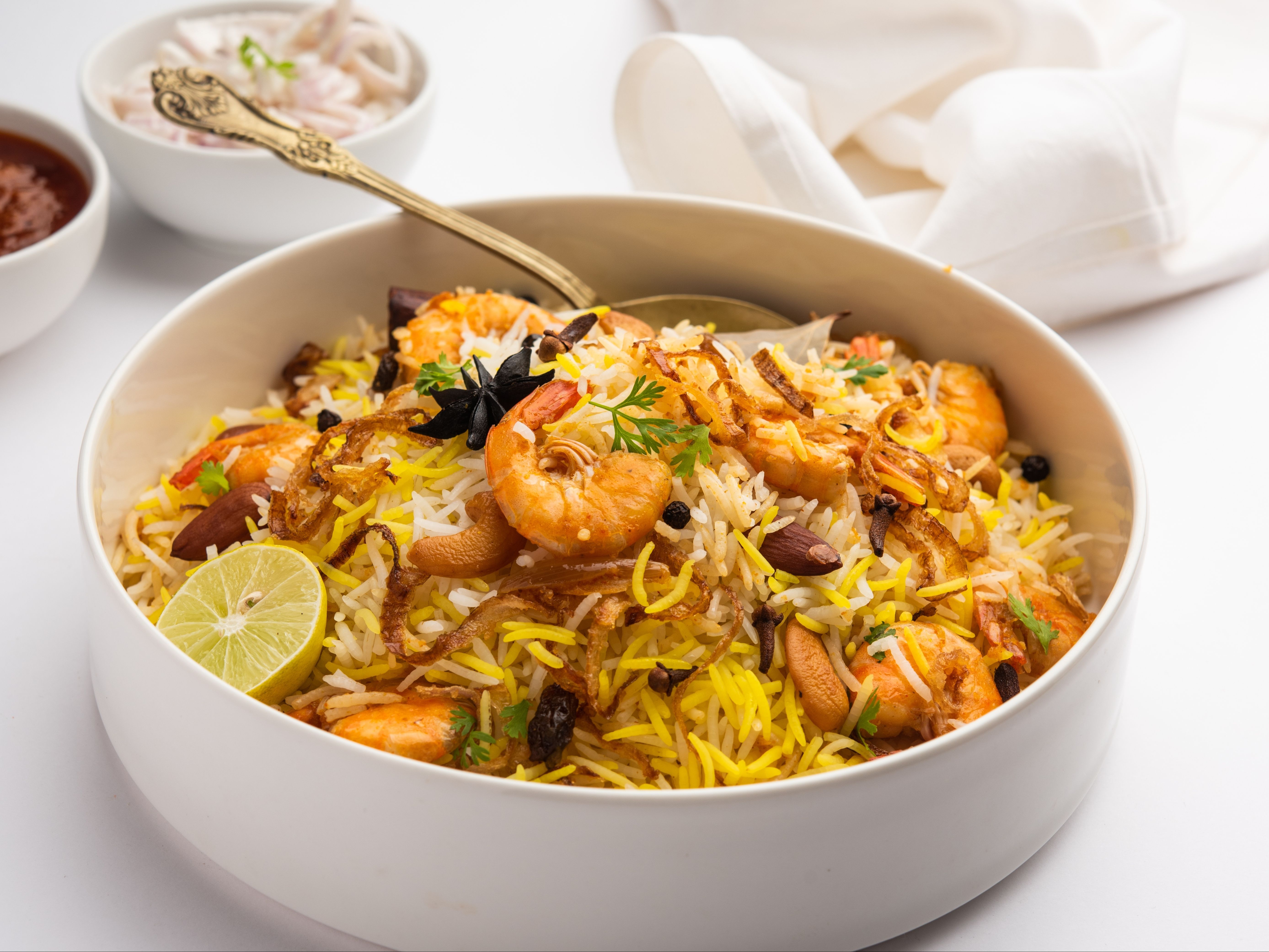 Jumbo Pack Shrimp Biriyani