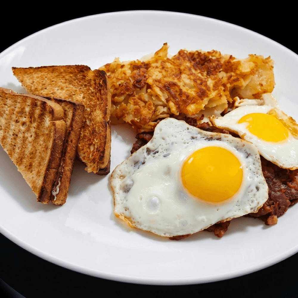 Corned Beef Hash & Eggs