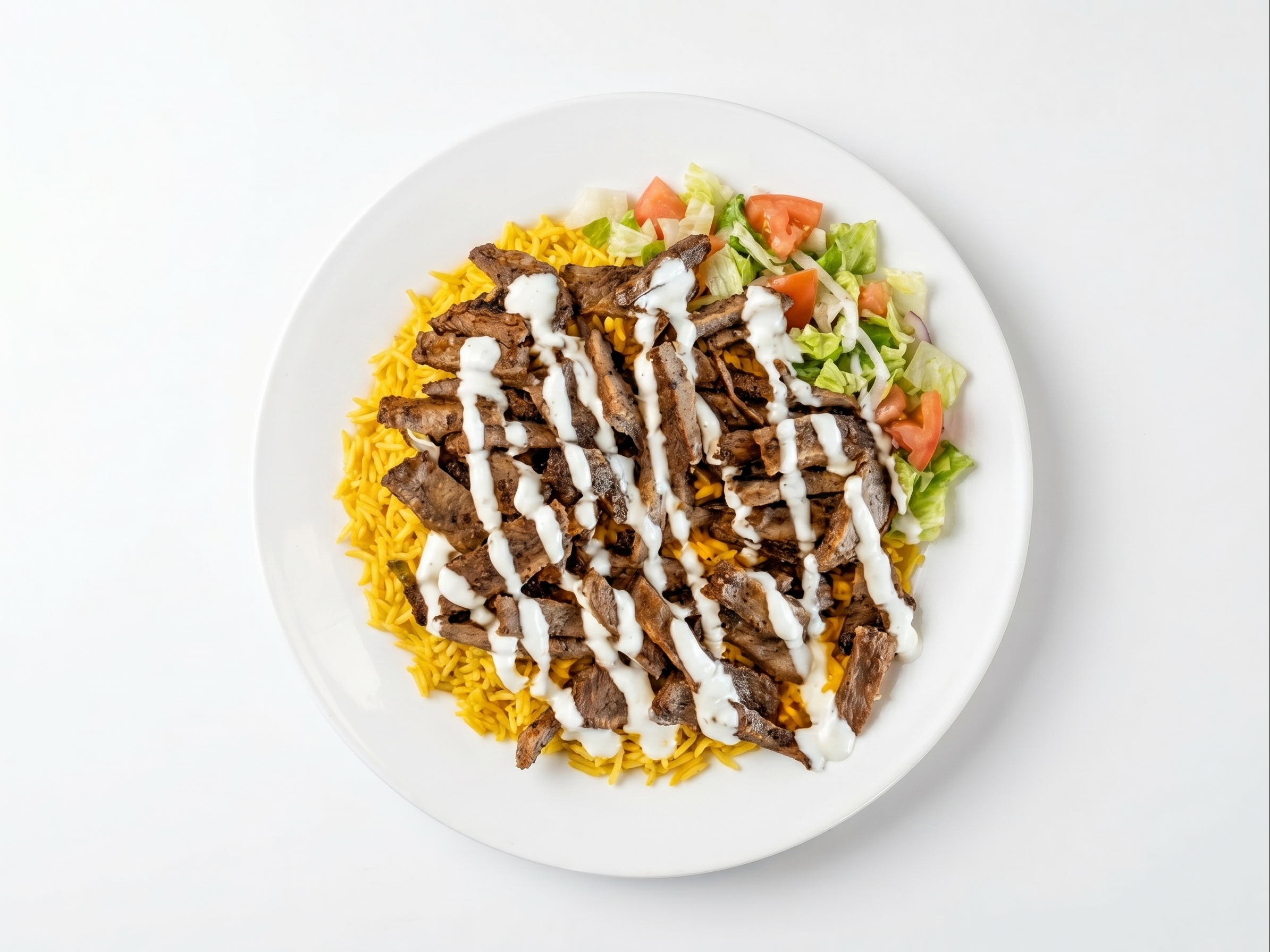 Gyro Over Rice