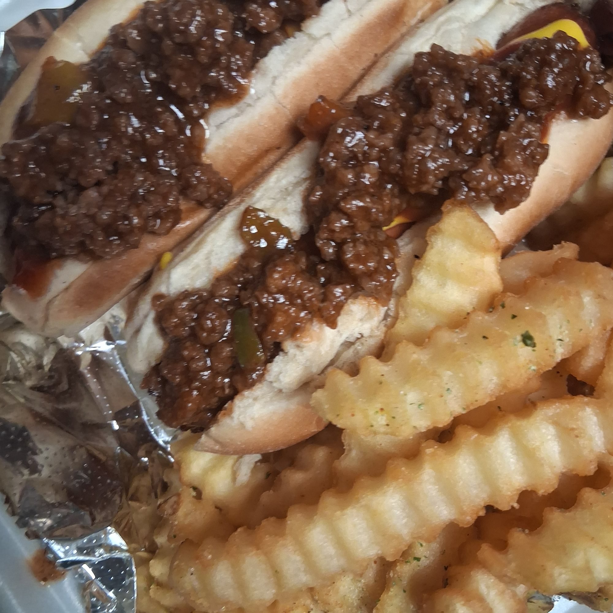 2 Hot Dog Chips Soda