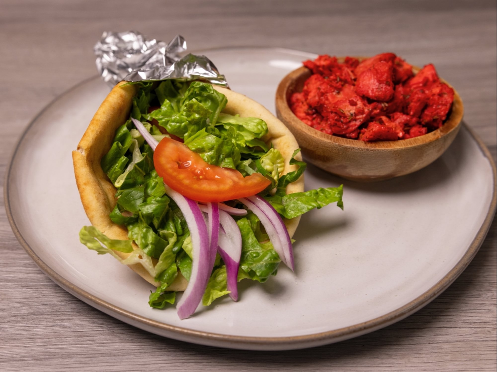 Tandoori Chicken Wrap