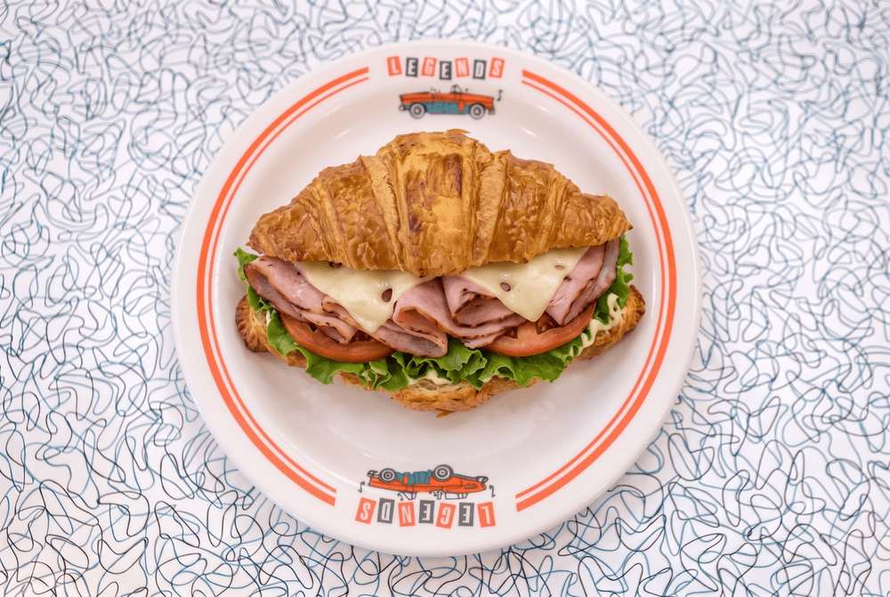 Grilled Ham & Cheese Sandwich