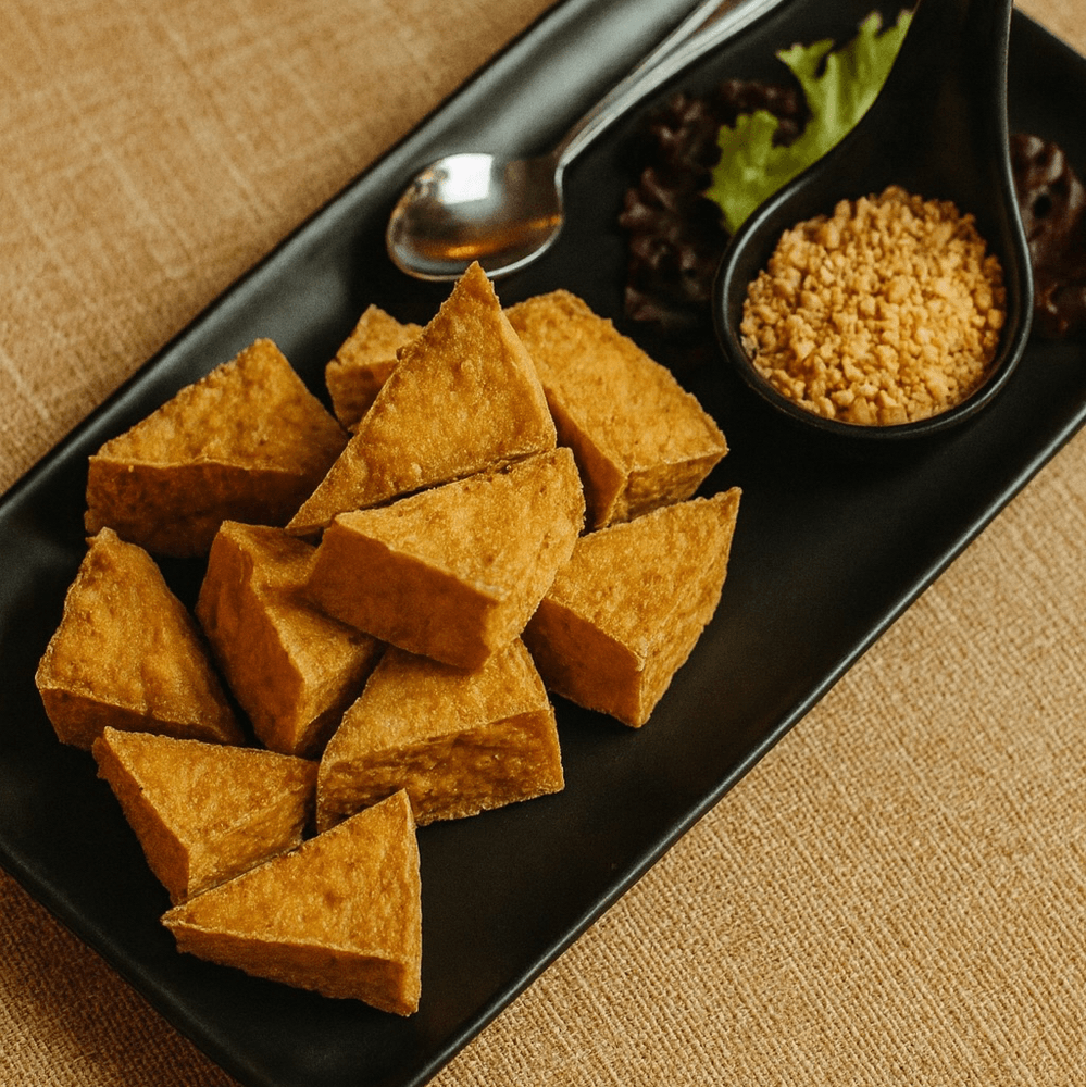 Vg - crispy fried tofu