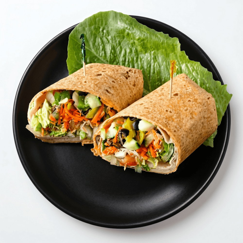 Fresh Veggie Wrap (V)