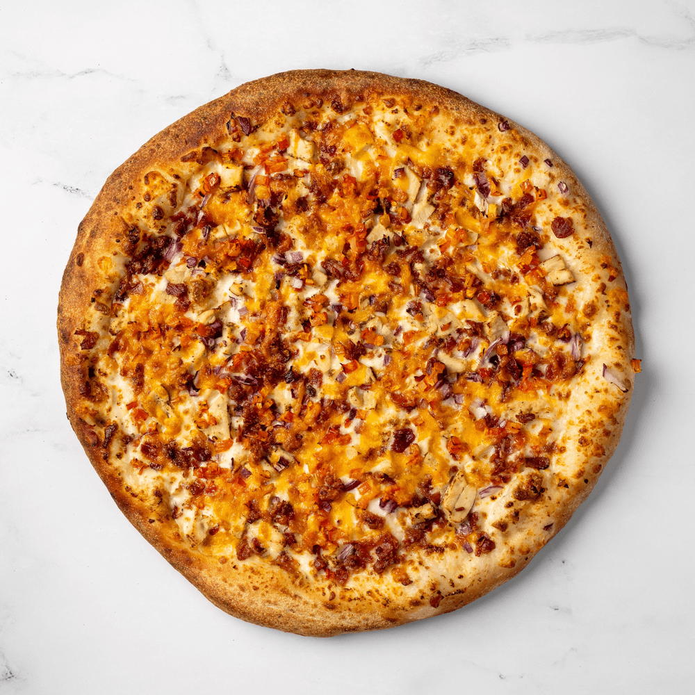 Chicken Bacon Ranch Pizza