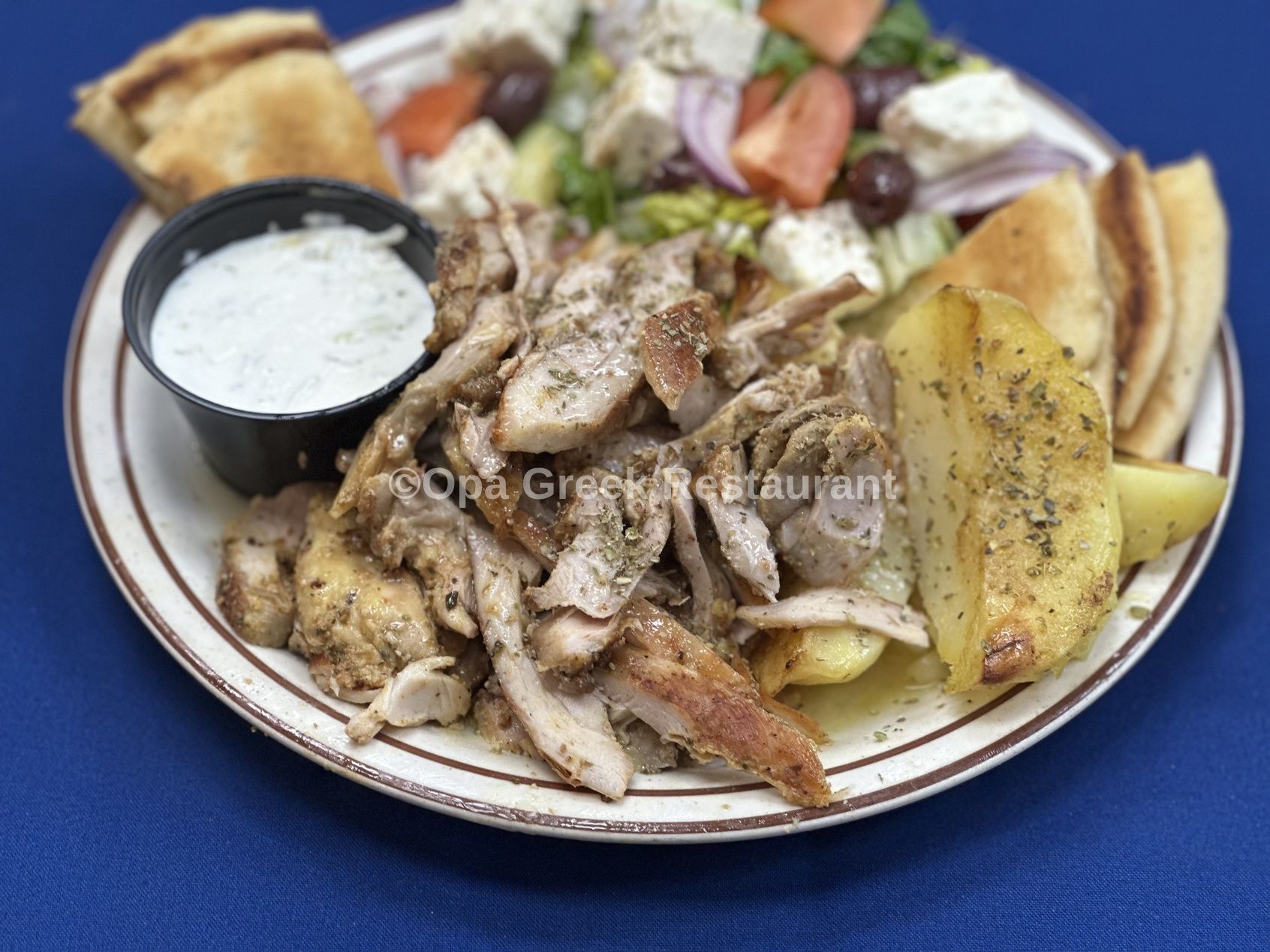 Chicken Gyro Platter