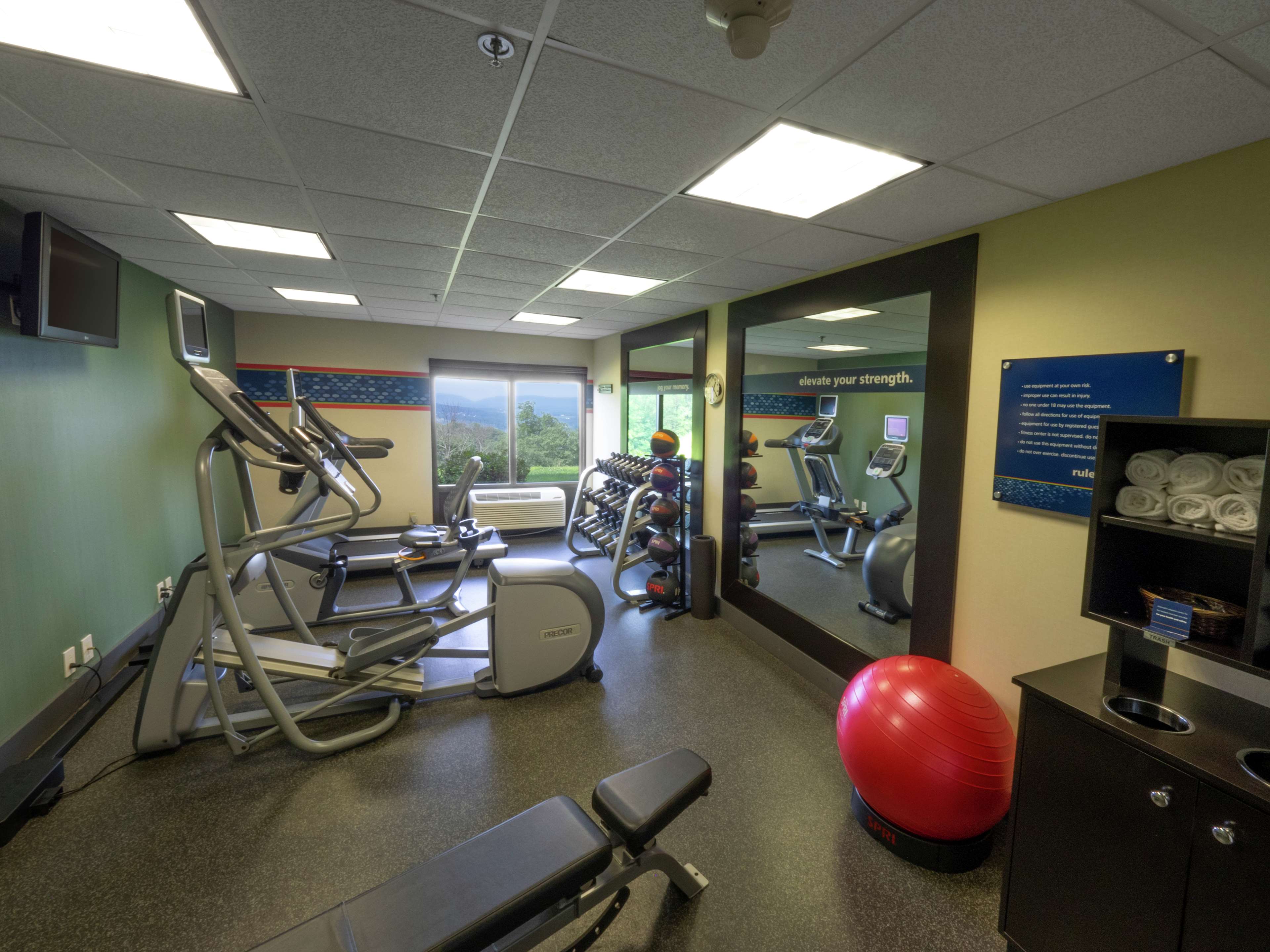 Health club  fitness center  gym