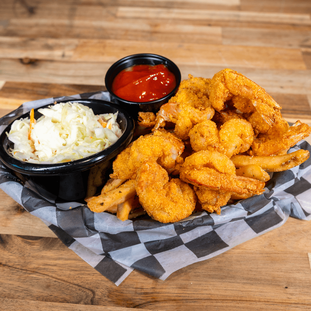 Butterflied Shrimp Basket