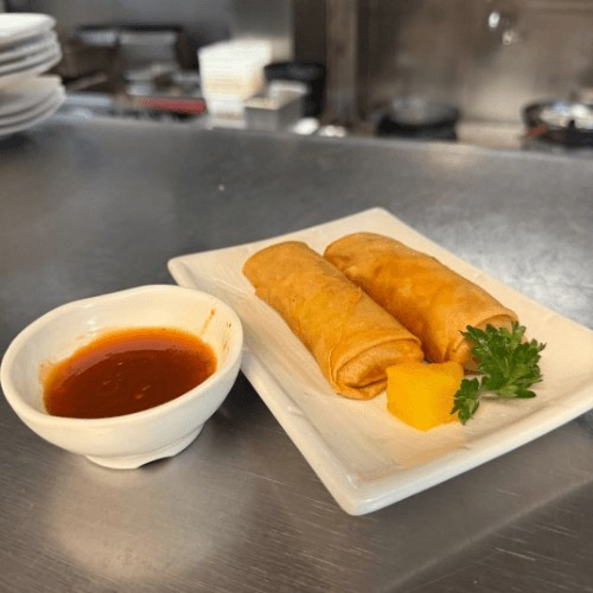 Pork and Shrimp Egg Roll
