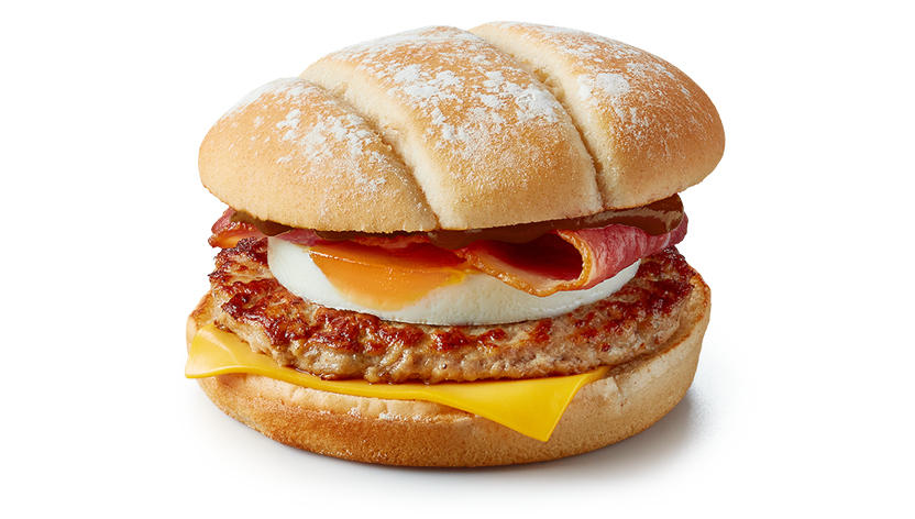 Breakfast Roll with Brown Sauce