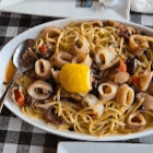 Calamari Puttanesca Pasta