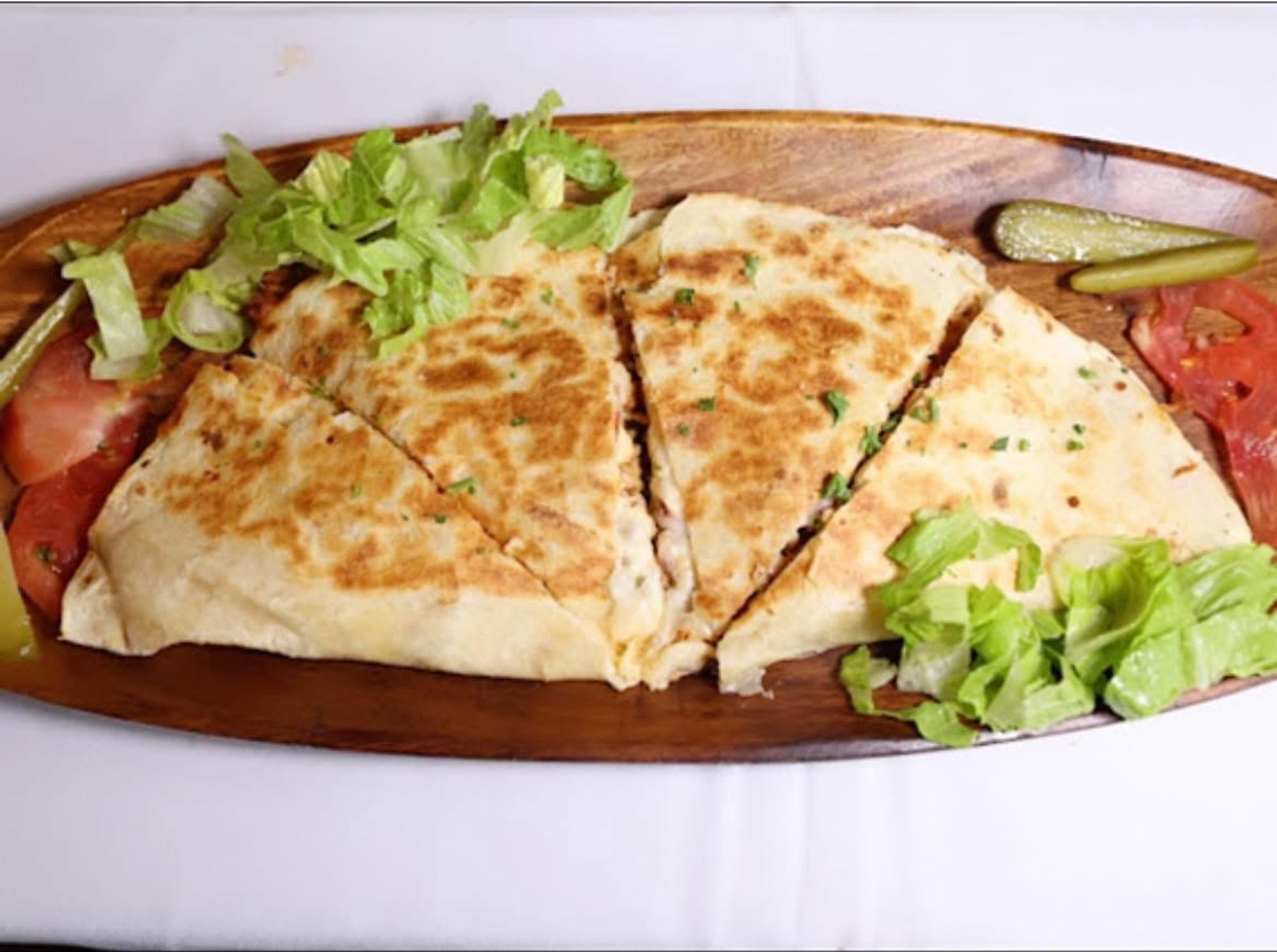 Mediterranean Quesadilla