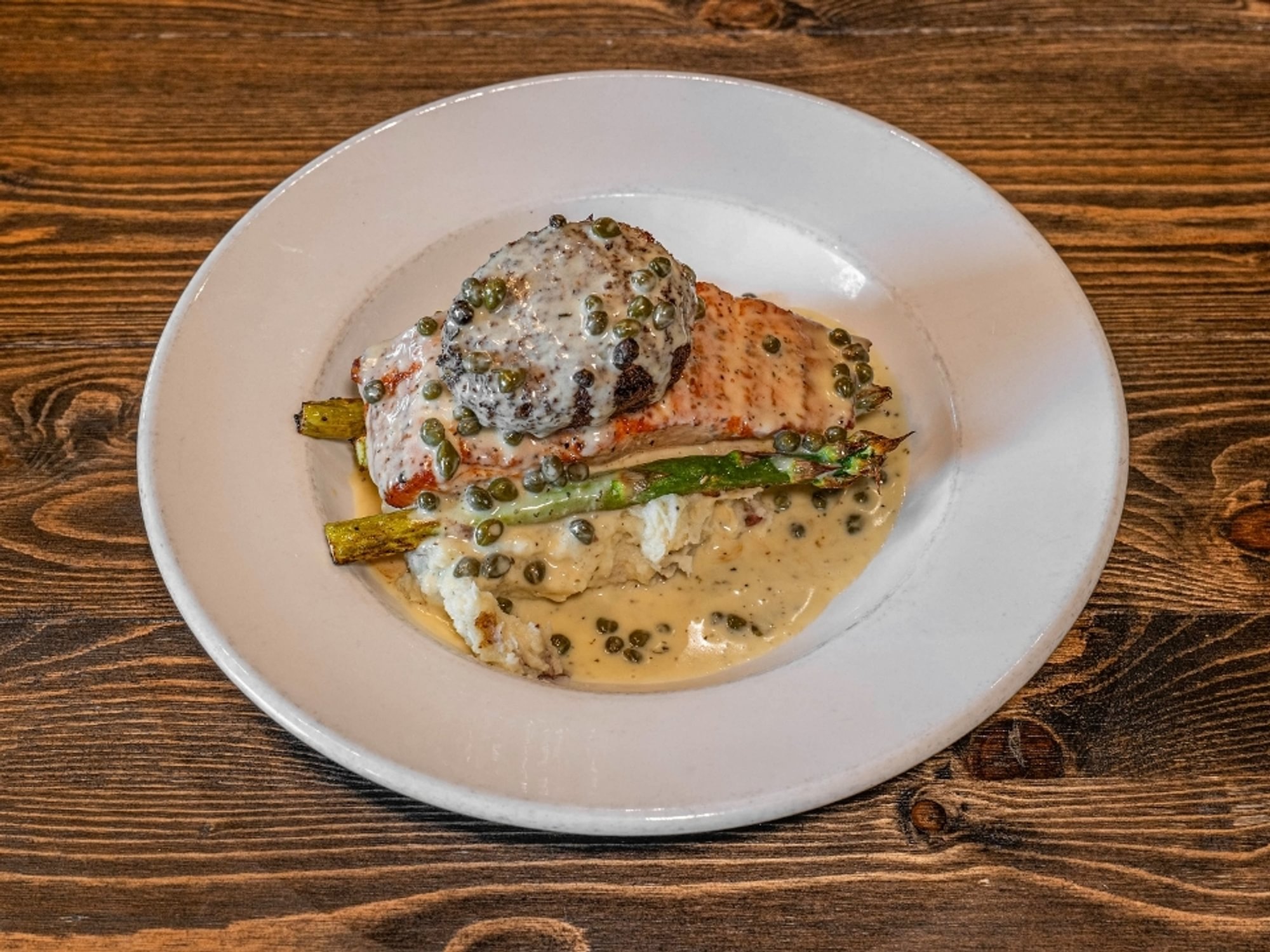 Crab Encrusted Salmon
