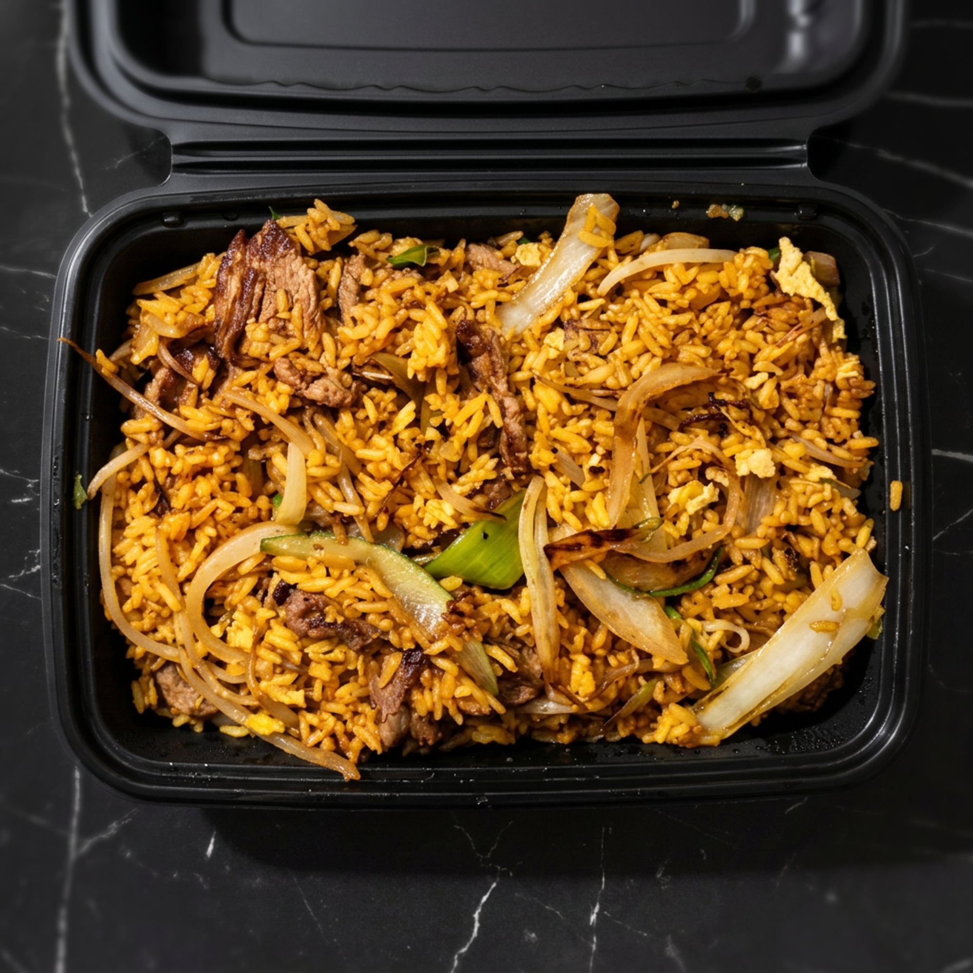 Beef Lo Mein or Fried Rice