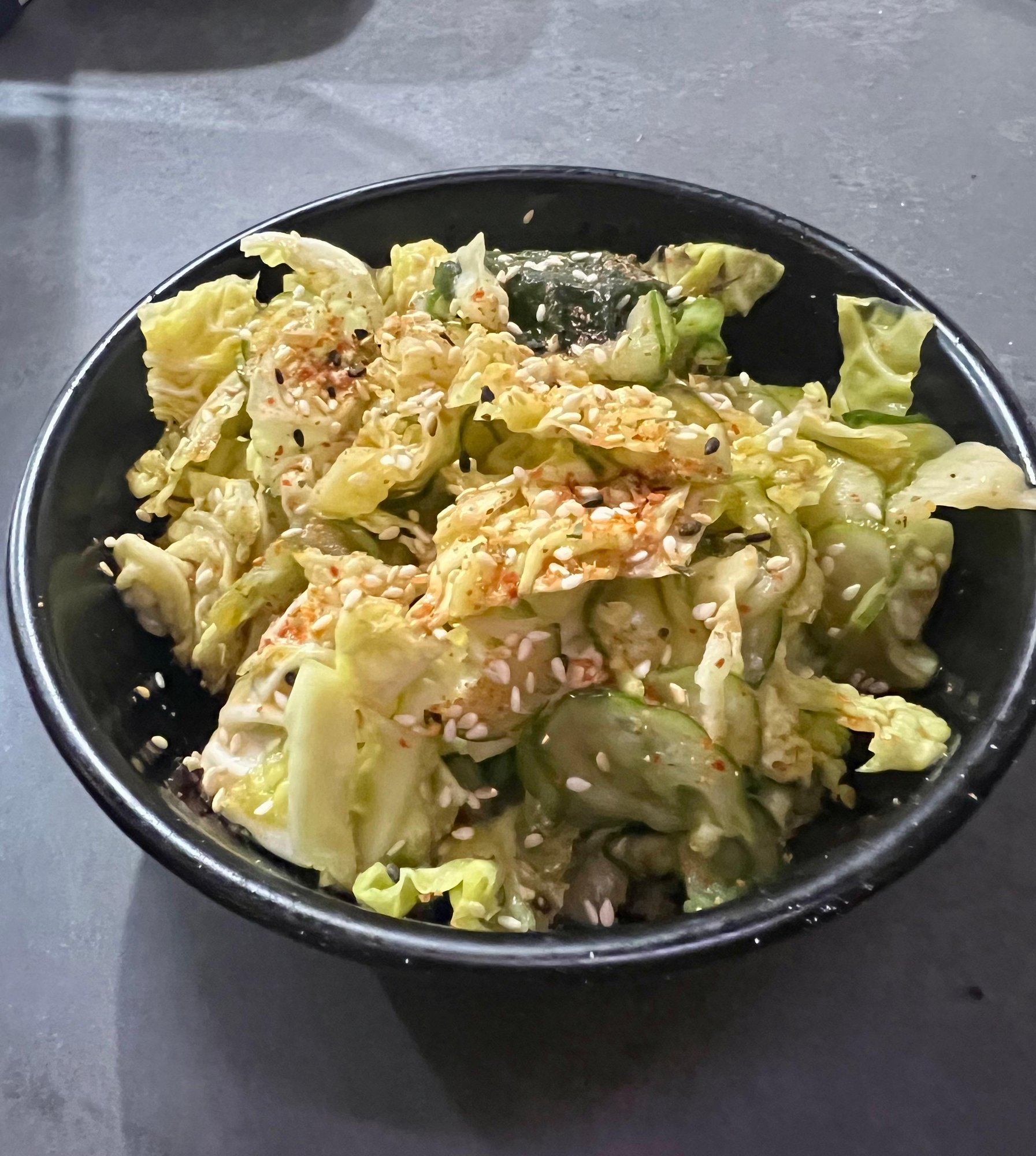 Cucumbers & Cabbage