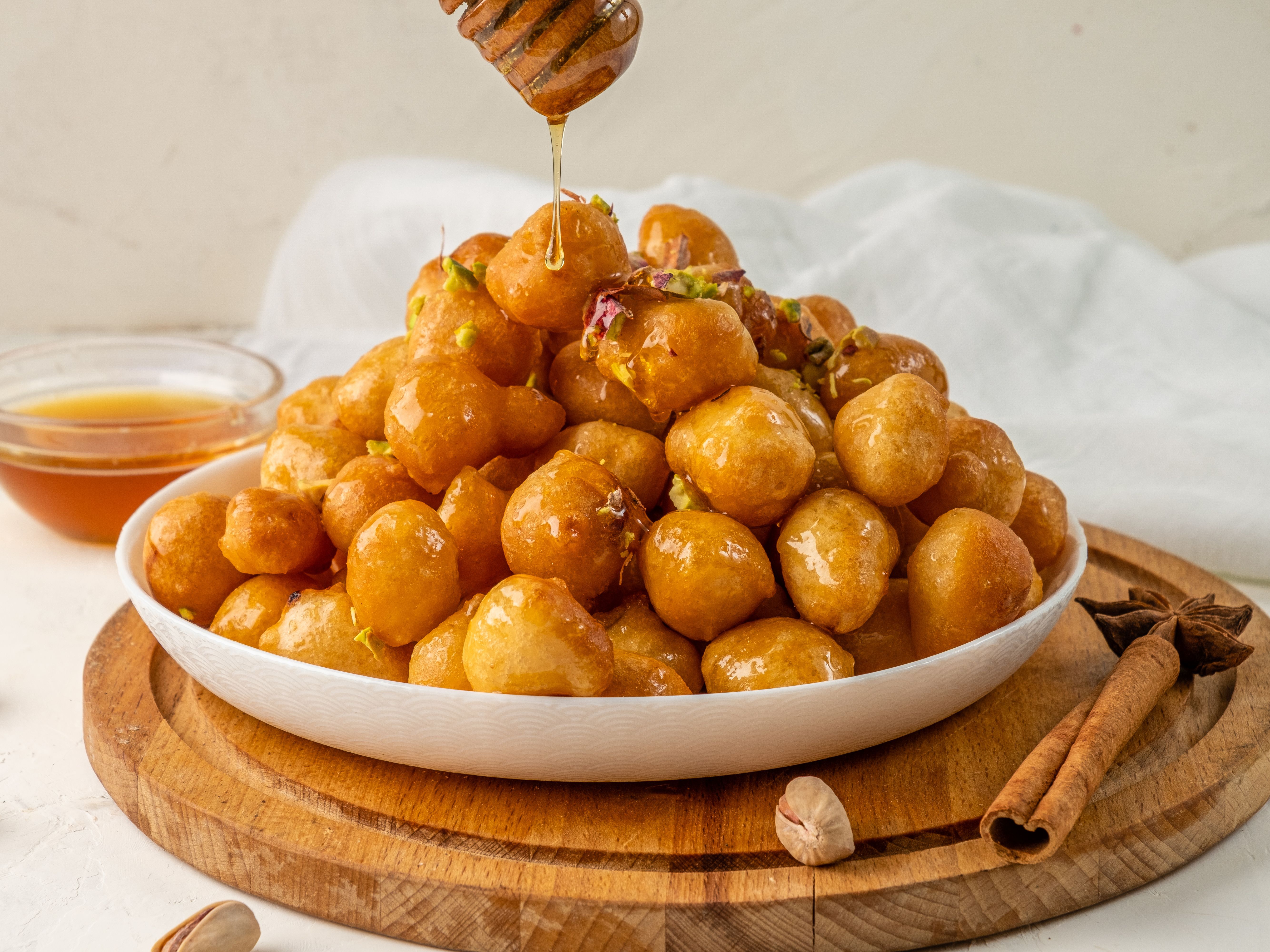 Loukoumades Greek Honey Puffs