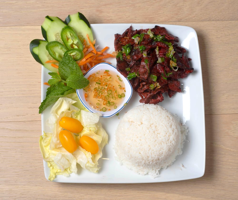 Grilled Beef & Rice
