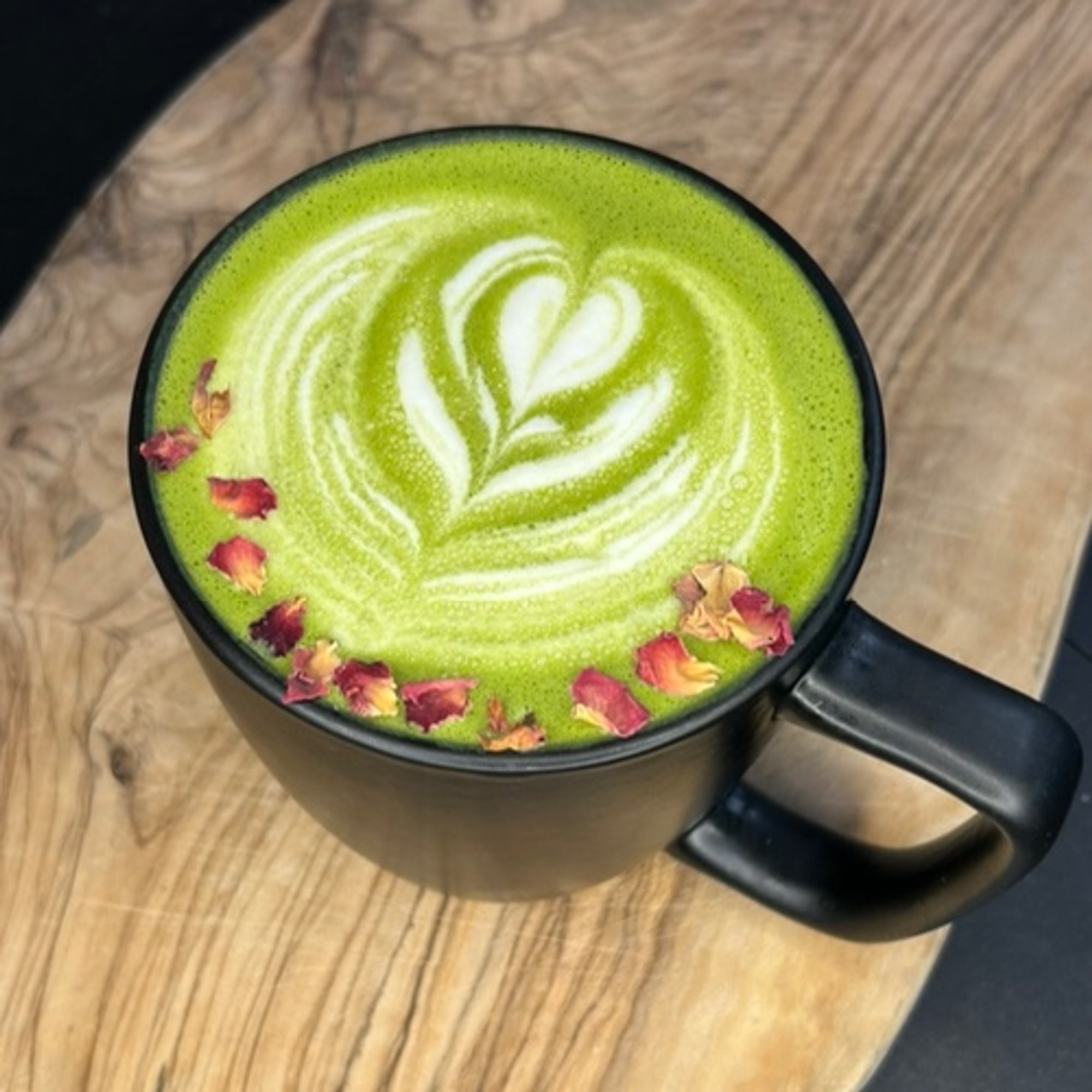 Honey lavender Matcha Latte