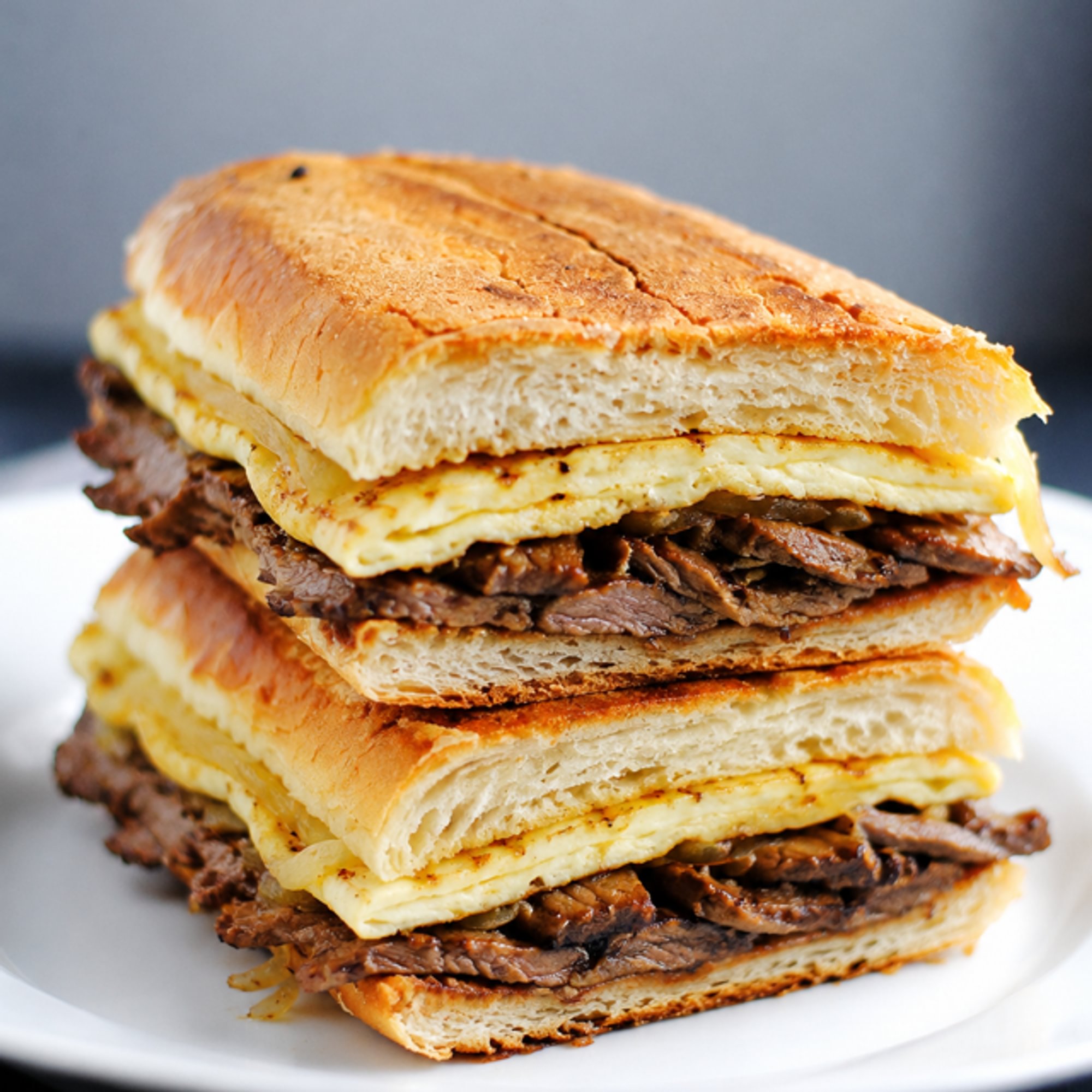 Palomilla Steak & Egg Sandwich