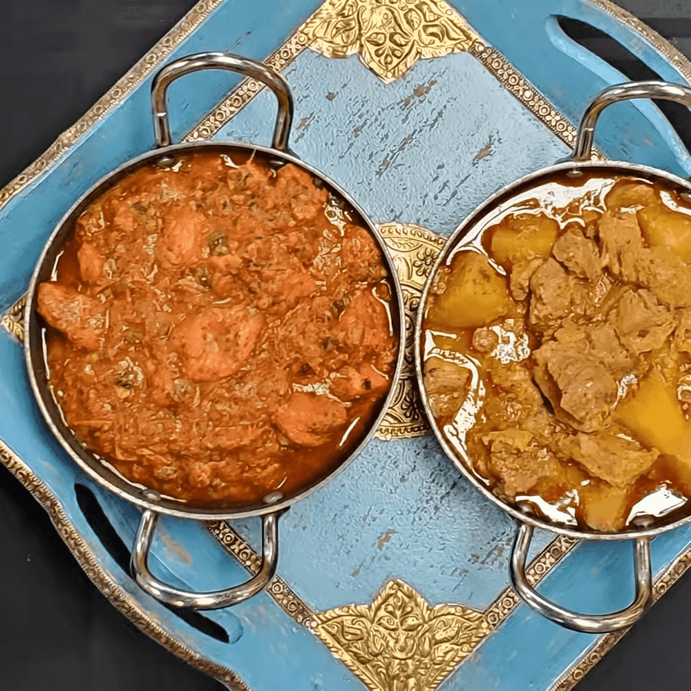 Meat and Vegetable Family-Style Meal