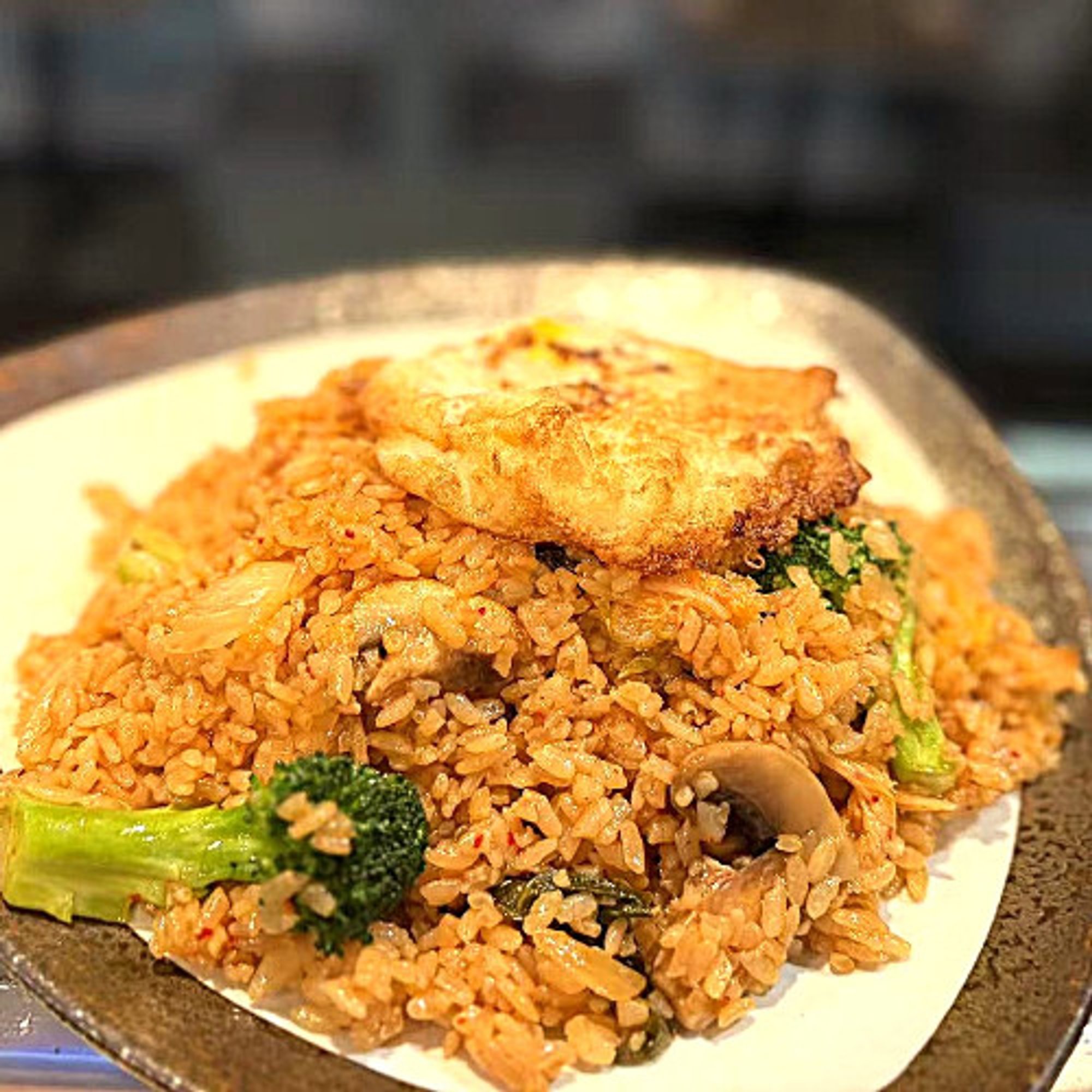Veggie Kimchi Fried Rice