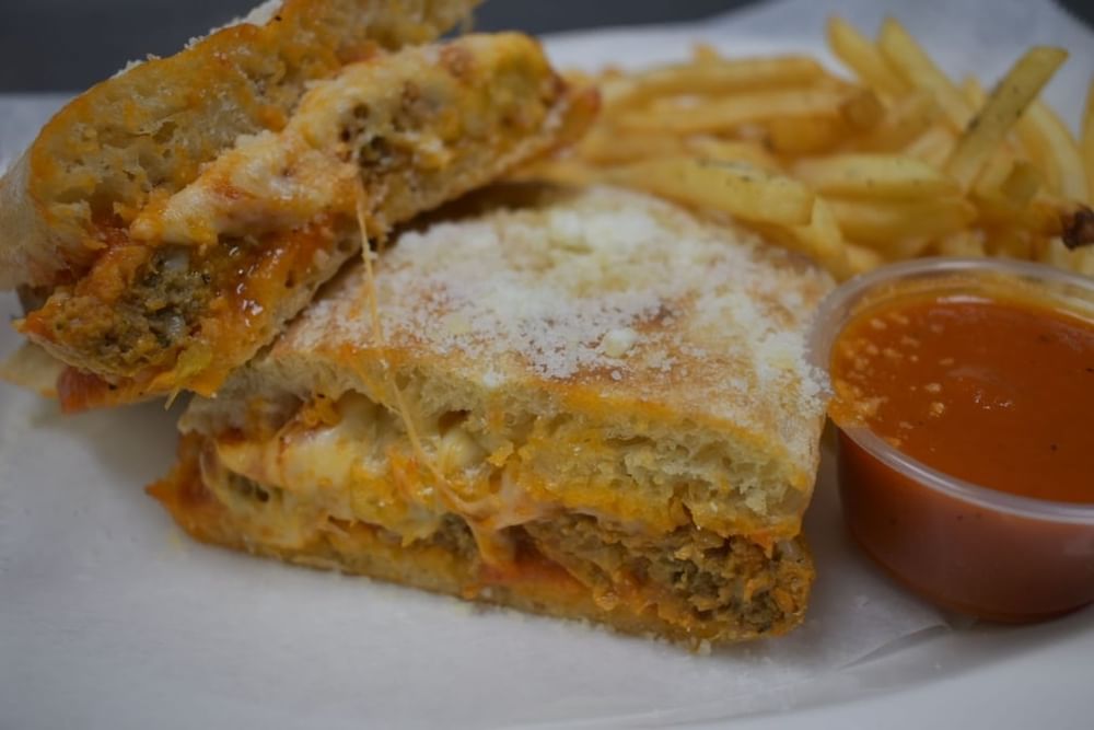 Meatball Parm Sandwich